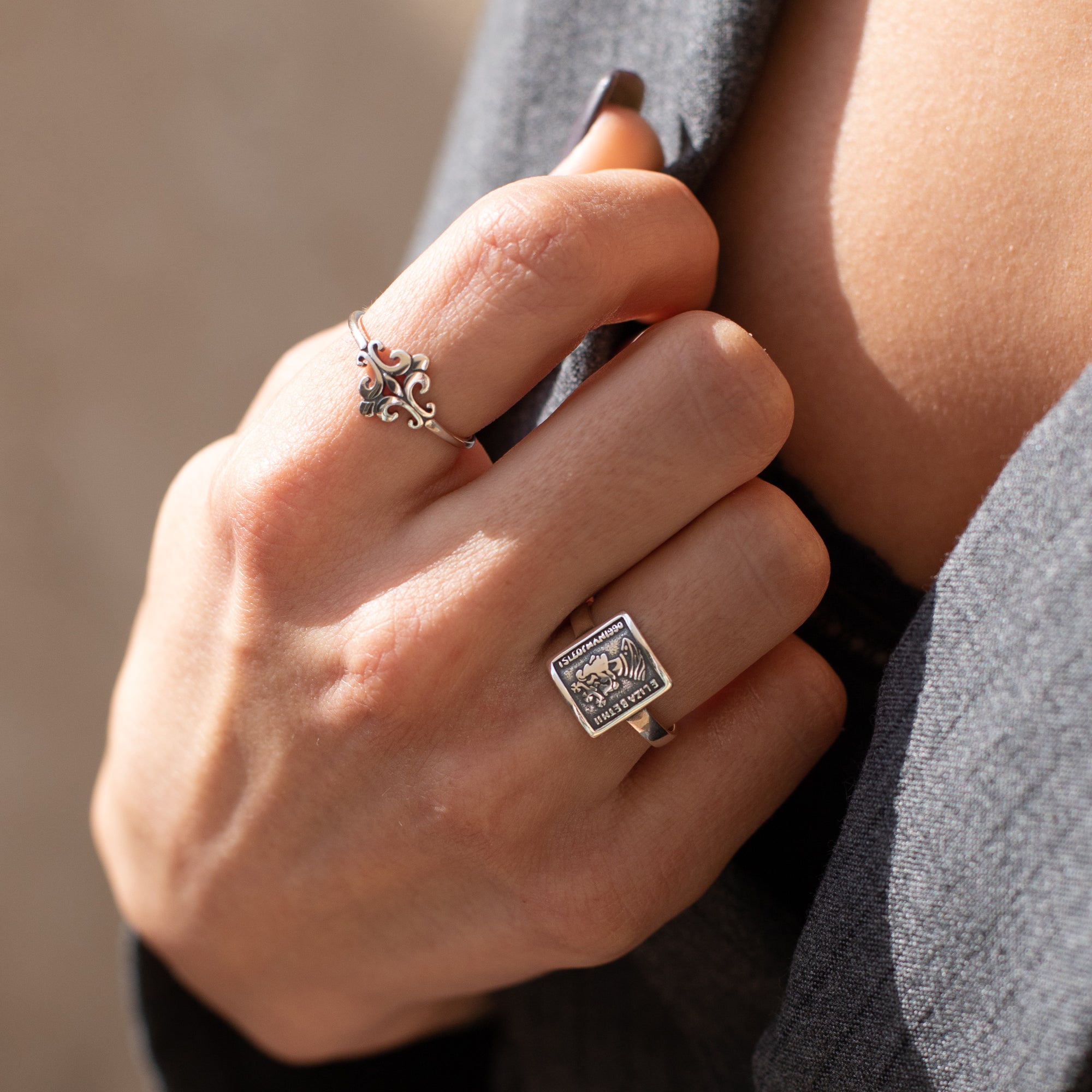 טבעת אשלי כסף 925