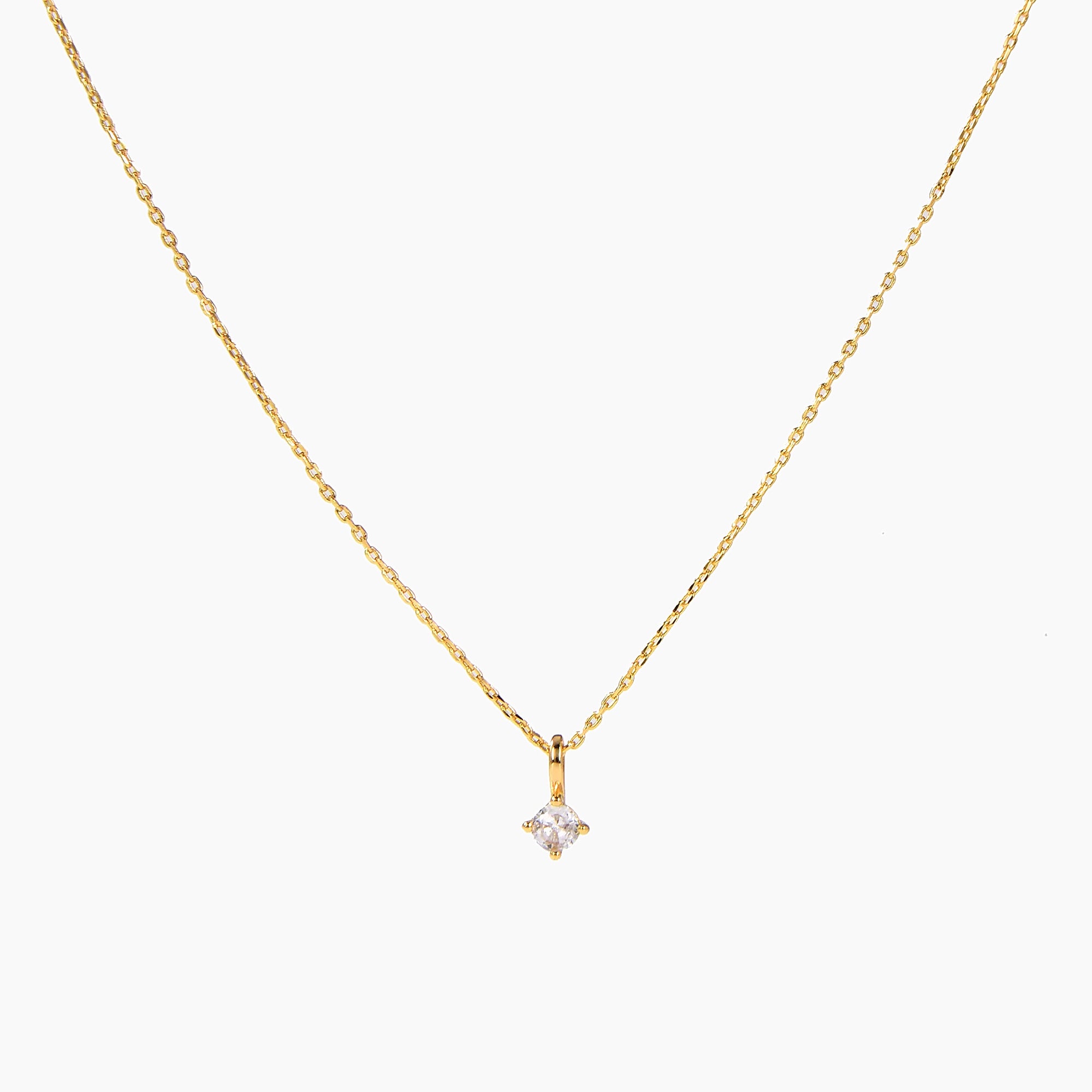 שרשרת סטפני ציפוי זהב