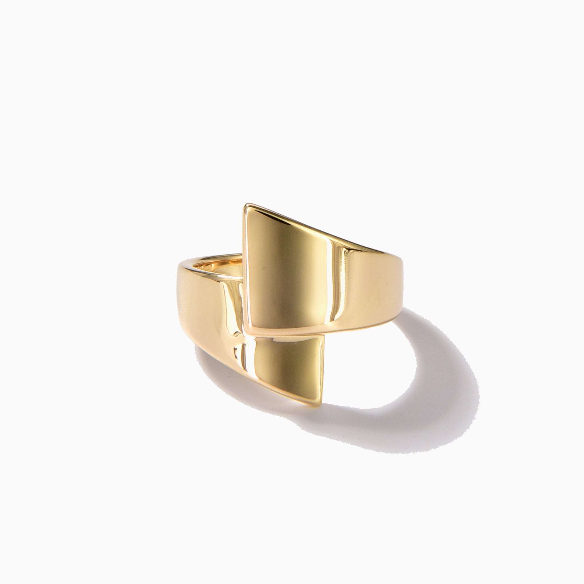 טבעת ליאון ציפוי זהב