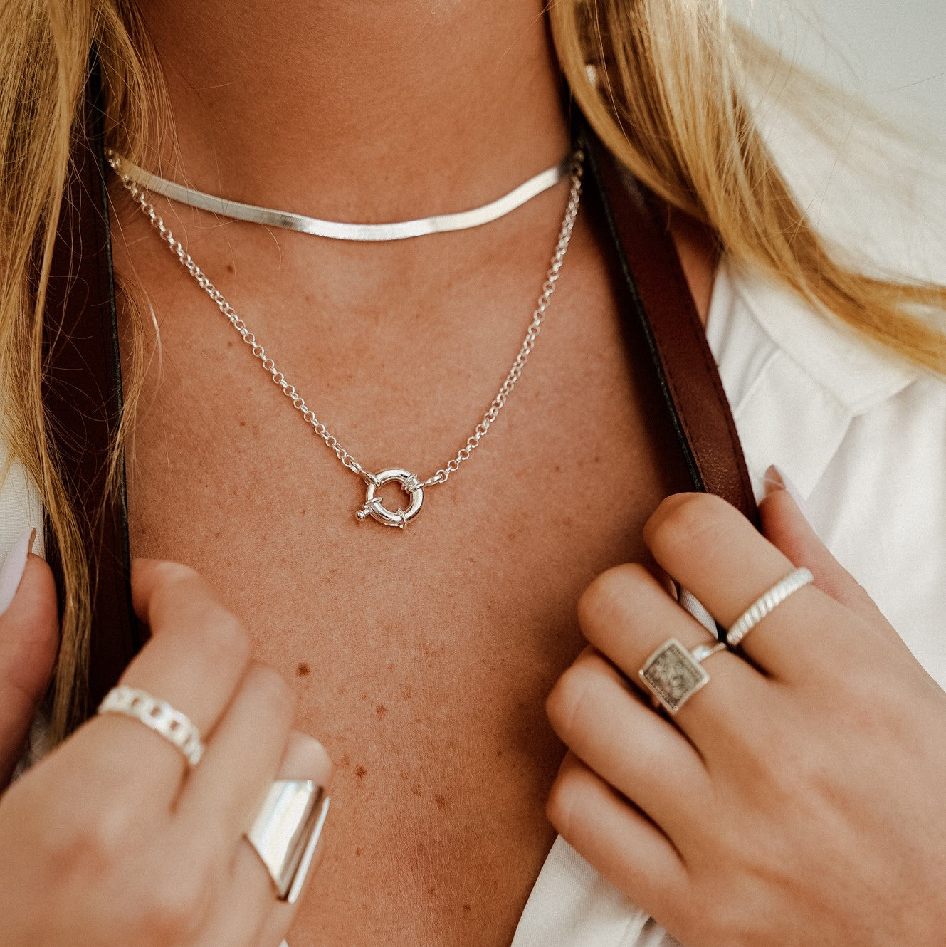 שרשרת סאן כסף 925