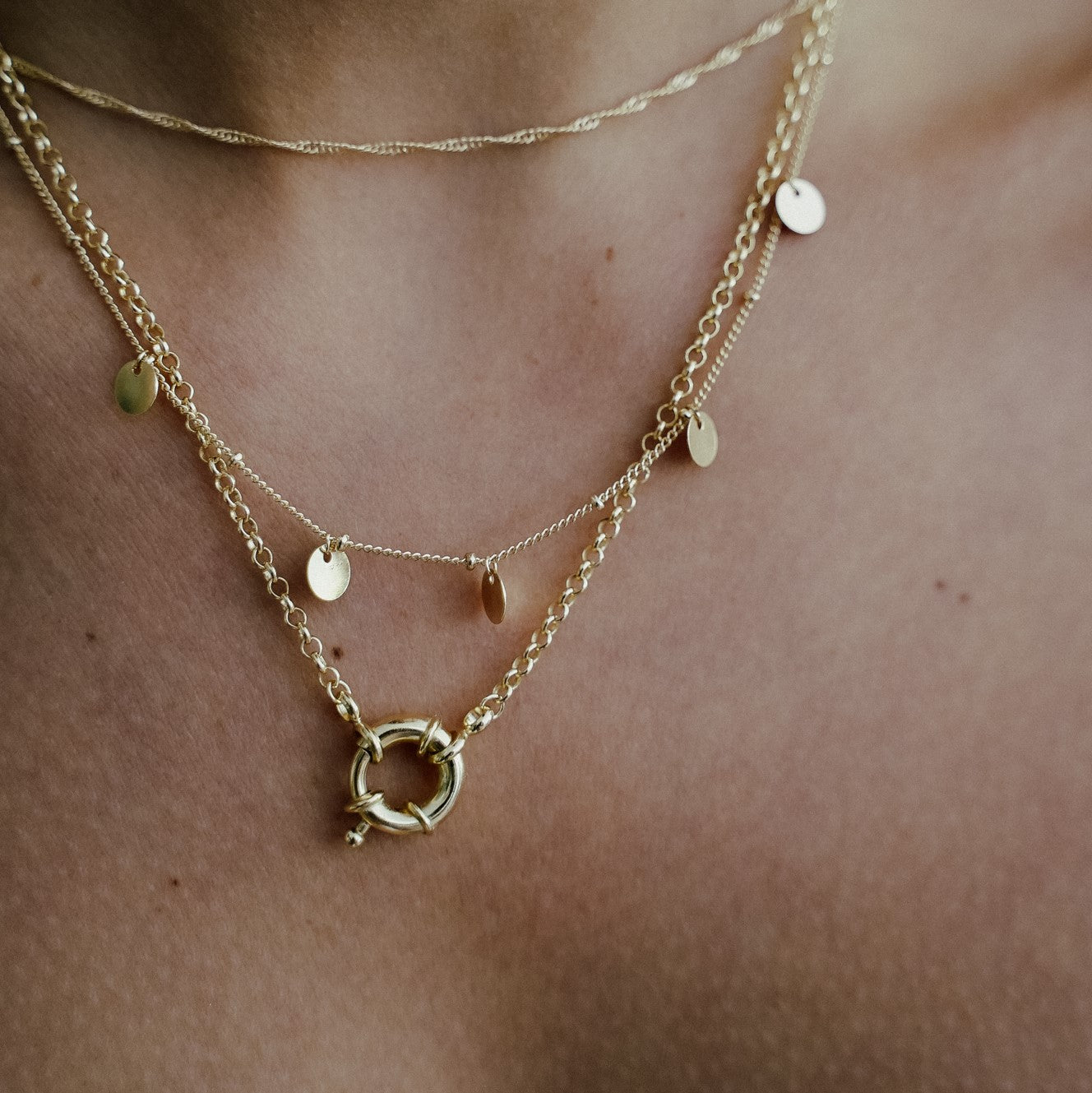 שרשרת מילה ציפוי זהב