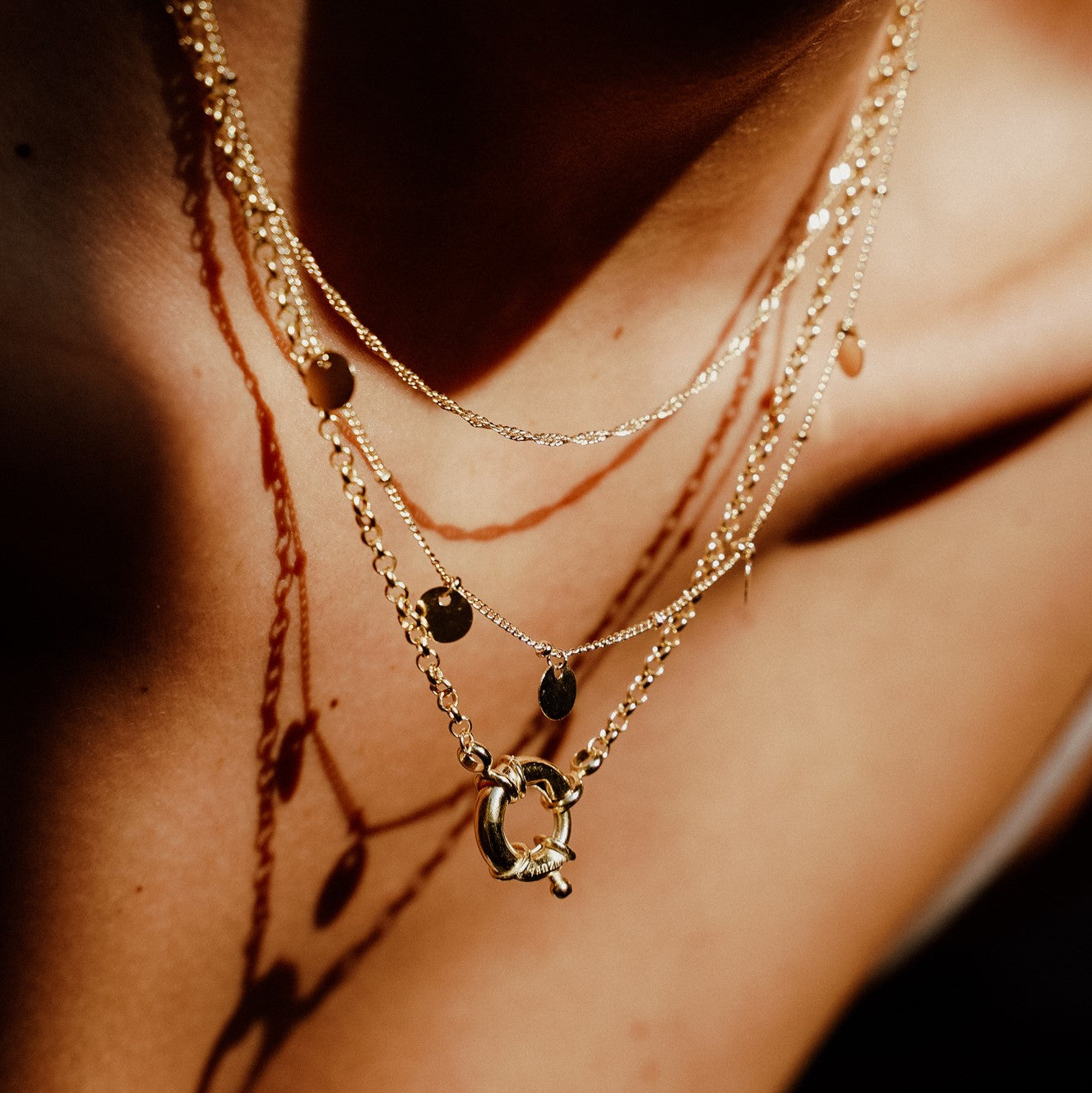 שרשרת מילה ציפוי זהב