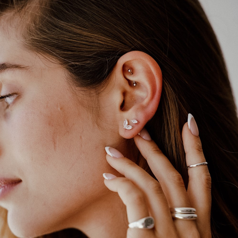 עגילי פריס כסף 925