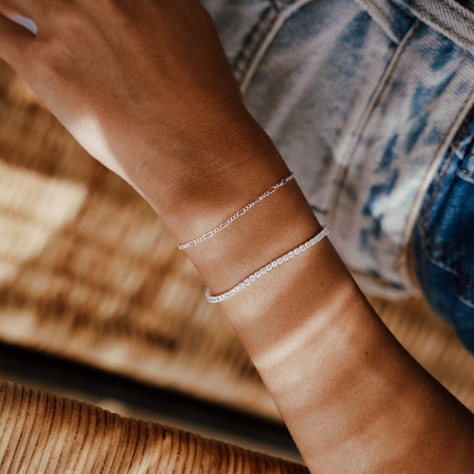 צמיד סוף דקיק הכסף 925