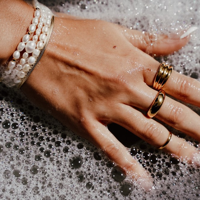 טבעת היילי ציפוי זהב