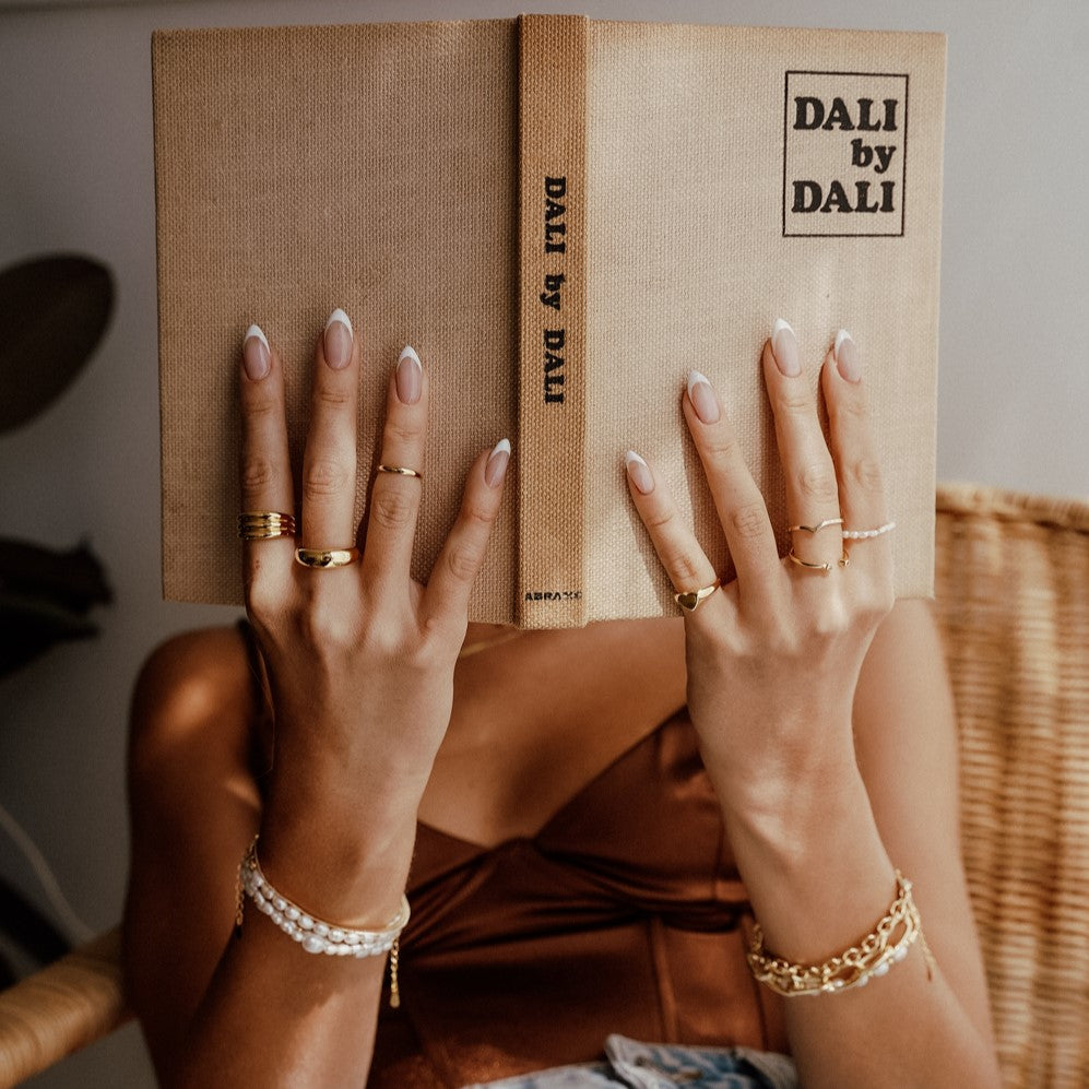 צמיד מישל ציפוי זהב