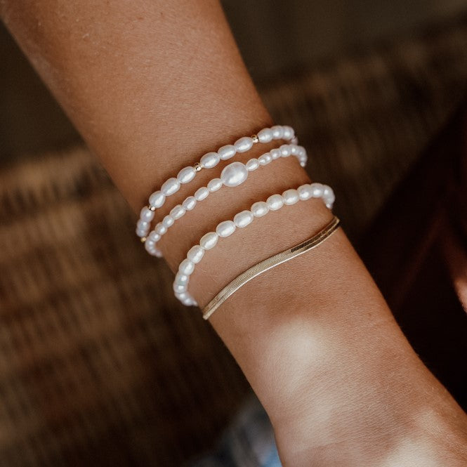 צמיד מישל ציפוי זהב