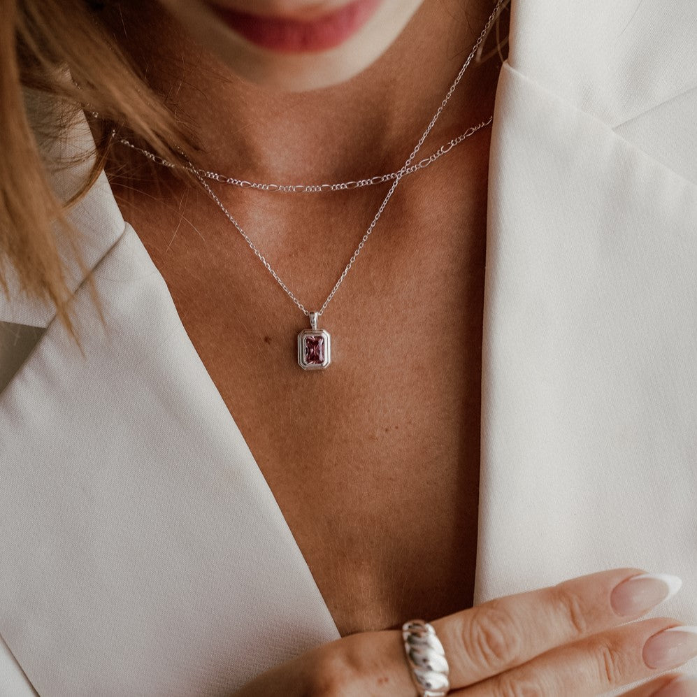 שרשרת רוז כסף 925