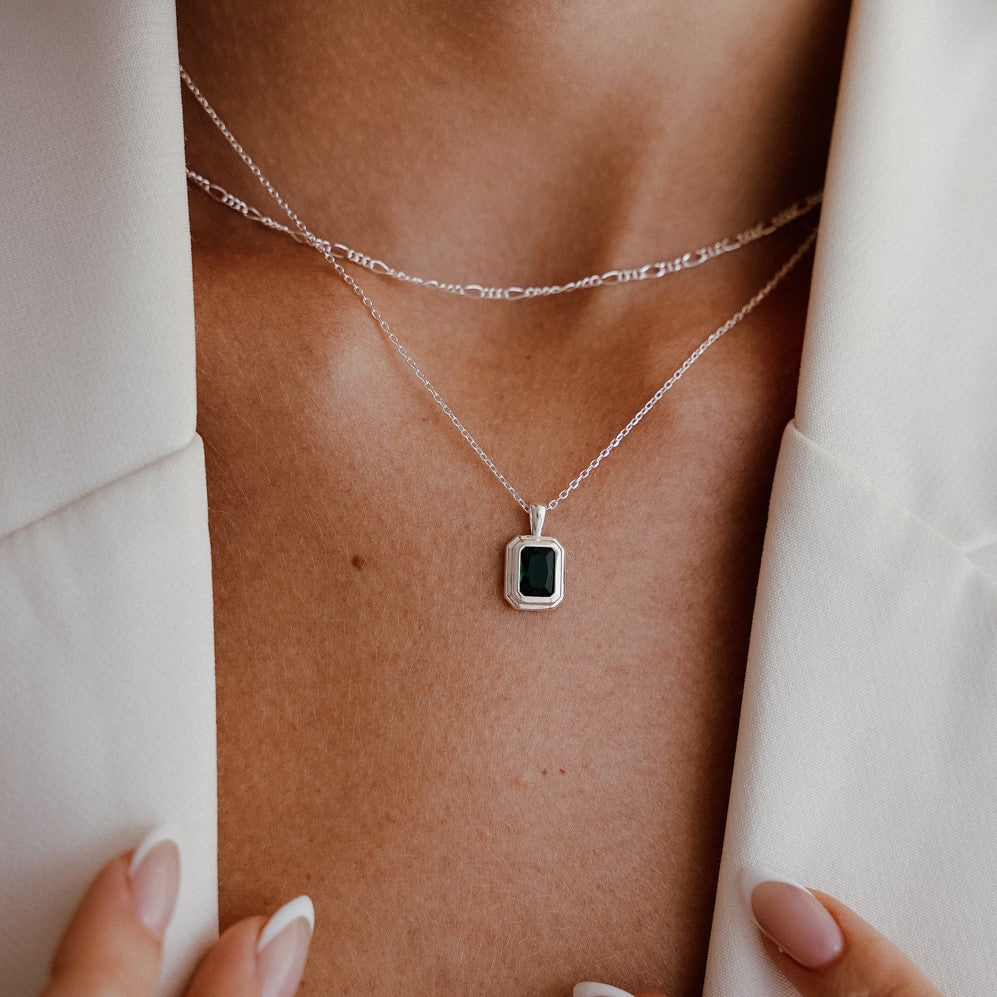 שרשרת סוף דקיקה כסף 925