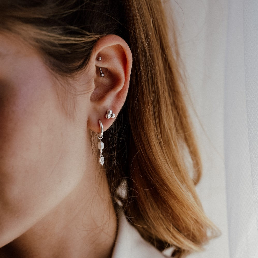 עגילי טורו כסף 925