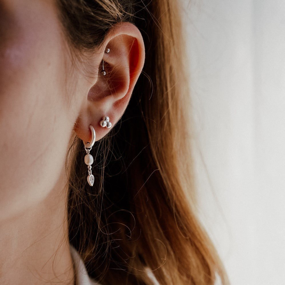 עגילי טורו כסף 925