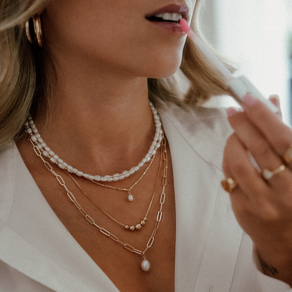 שרשרת קלי ציפוי זהב