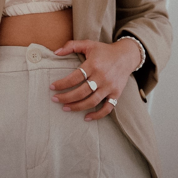 טבעת בל כסף 925