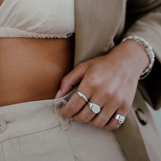 טבעת בל כסף 925