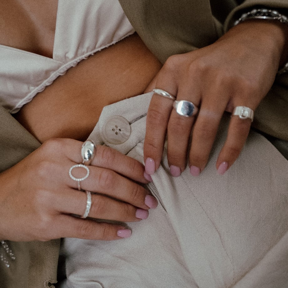 טבעת בל כסף 925