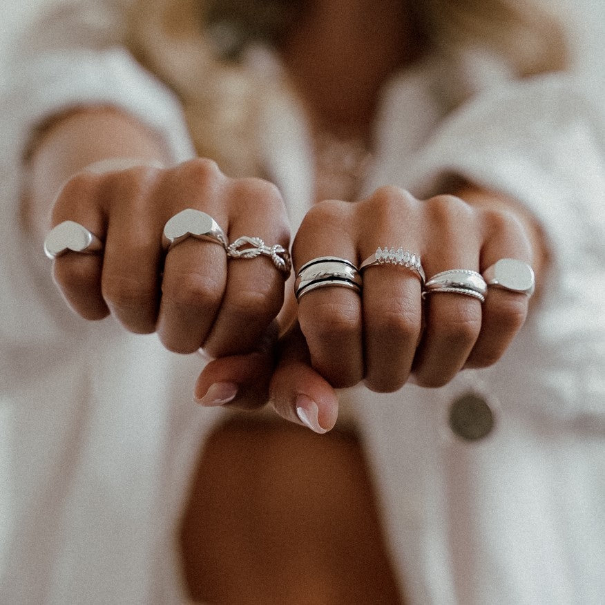 טבעת קנדל כסף 925