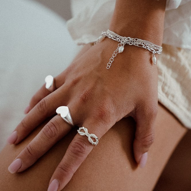 טבעת קנדל כסף 925