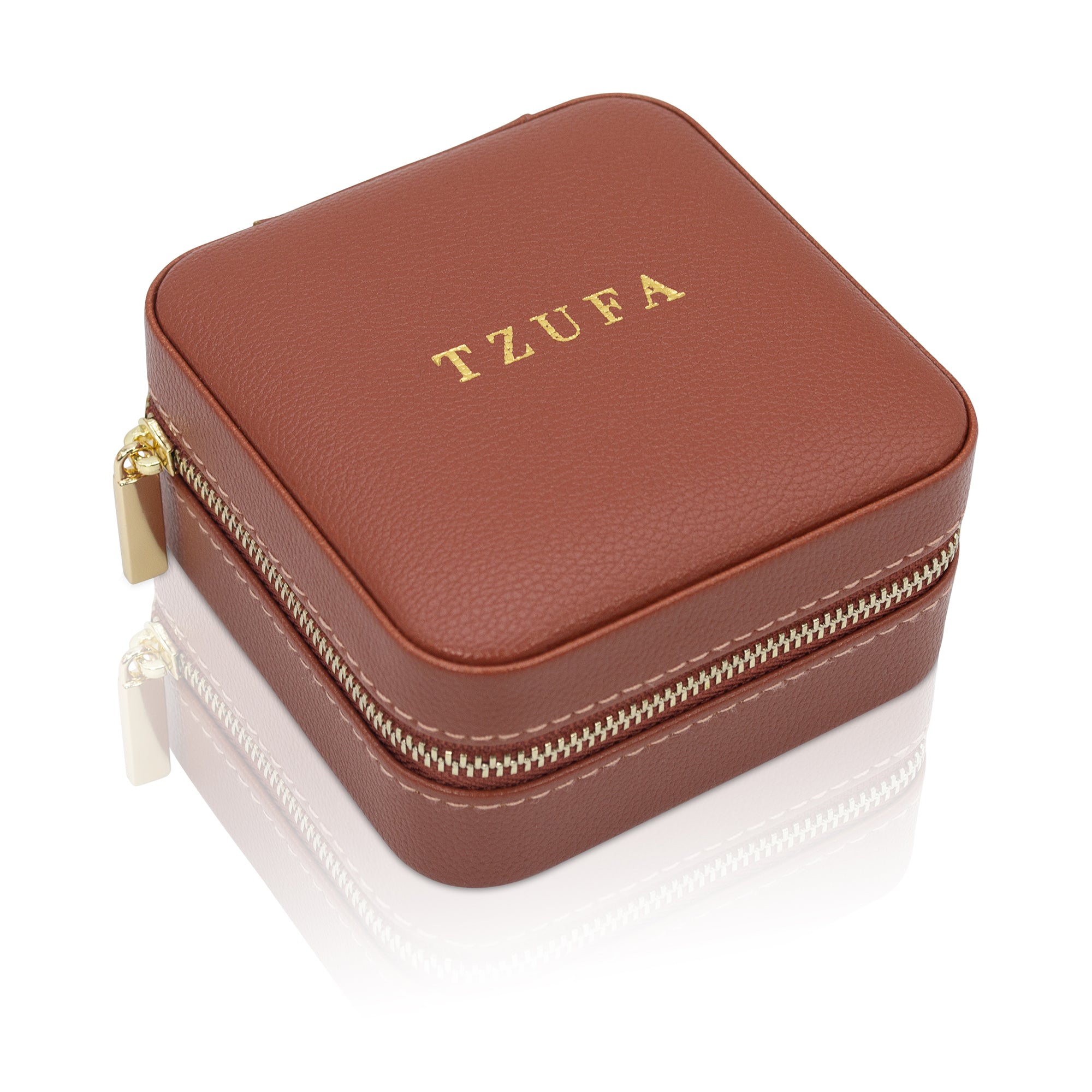 קופסת תכשיטים חומה