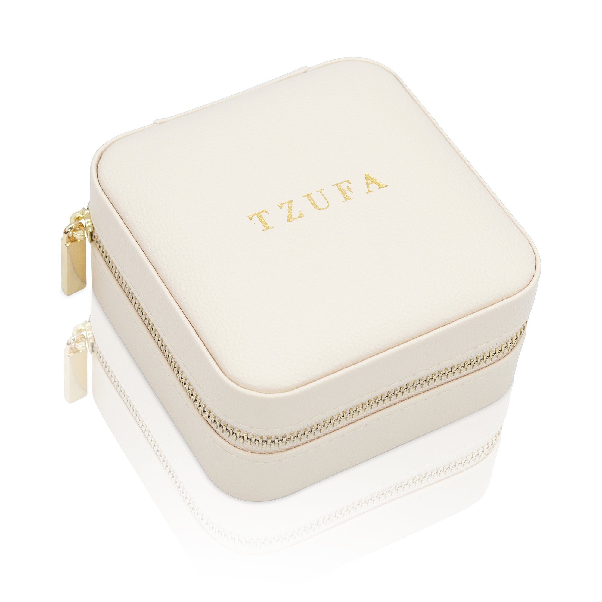 קופסת תכשיטים שמנת