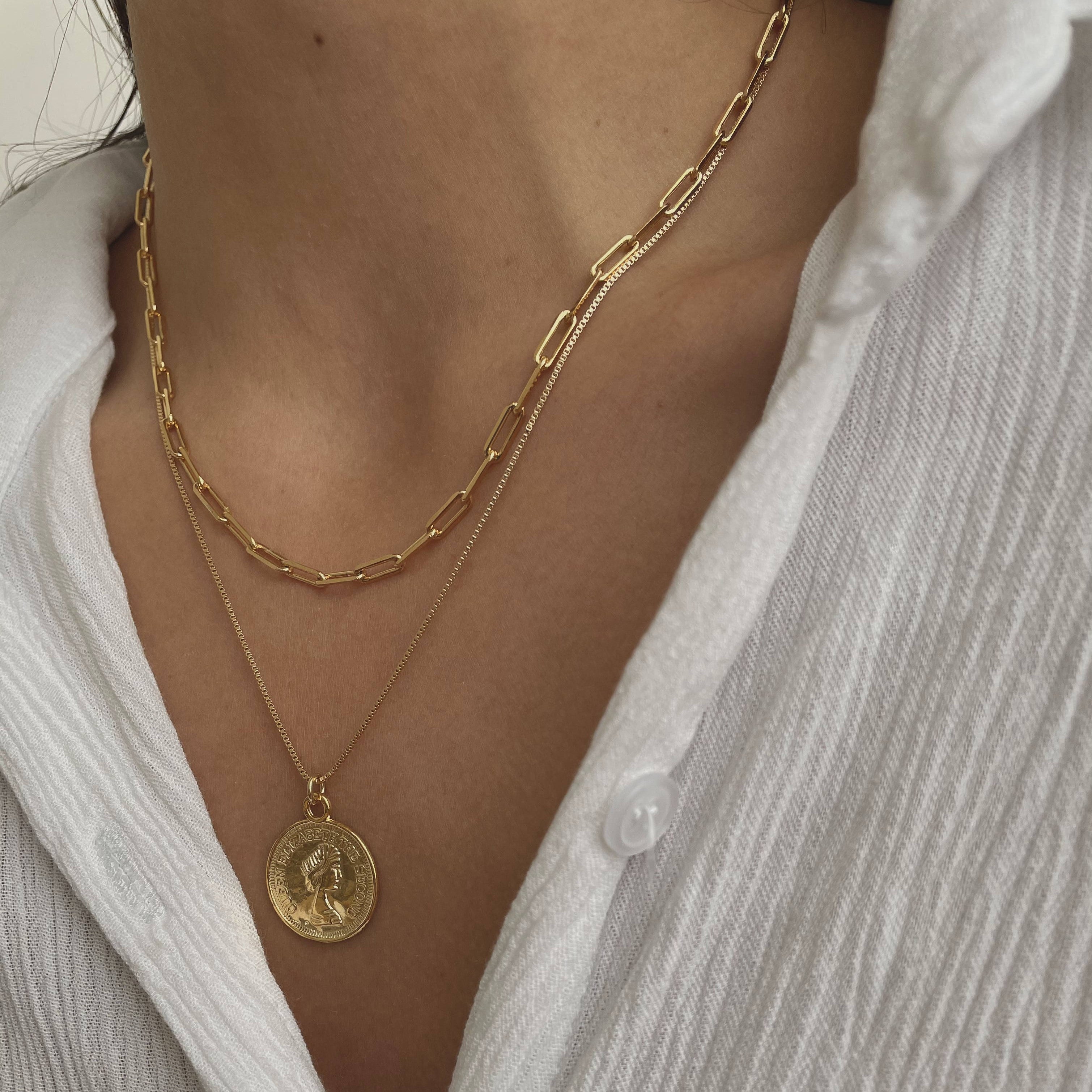 שרשרת דני ציפוי זהב