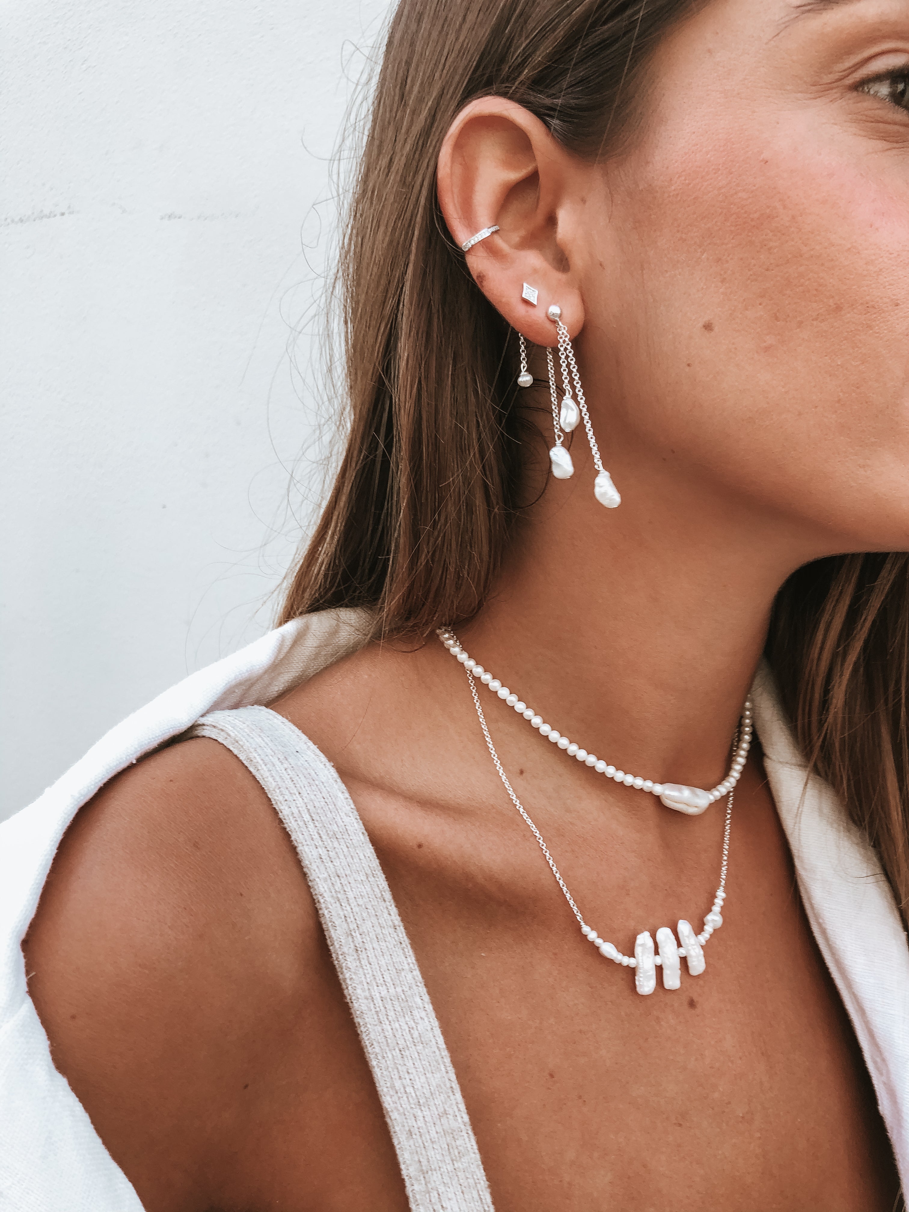 עגילי לידיה כסף 925