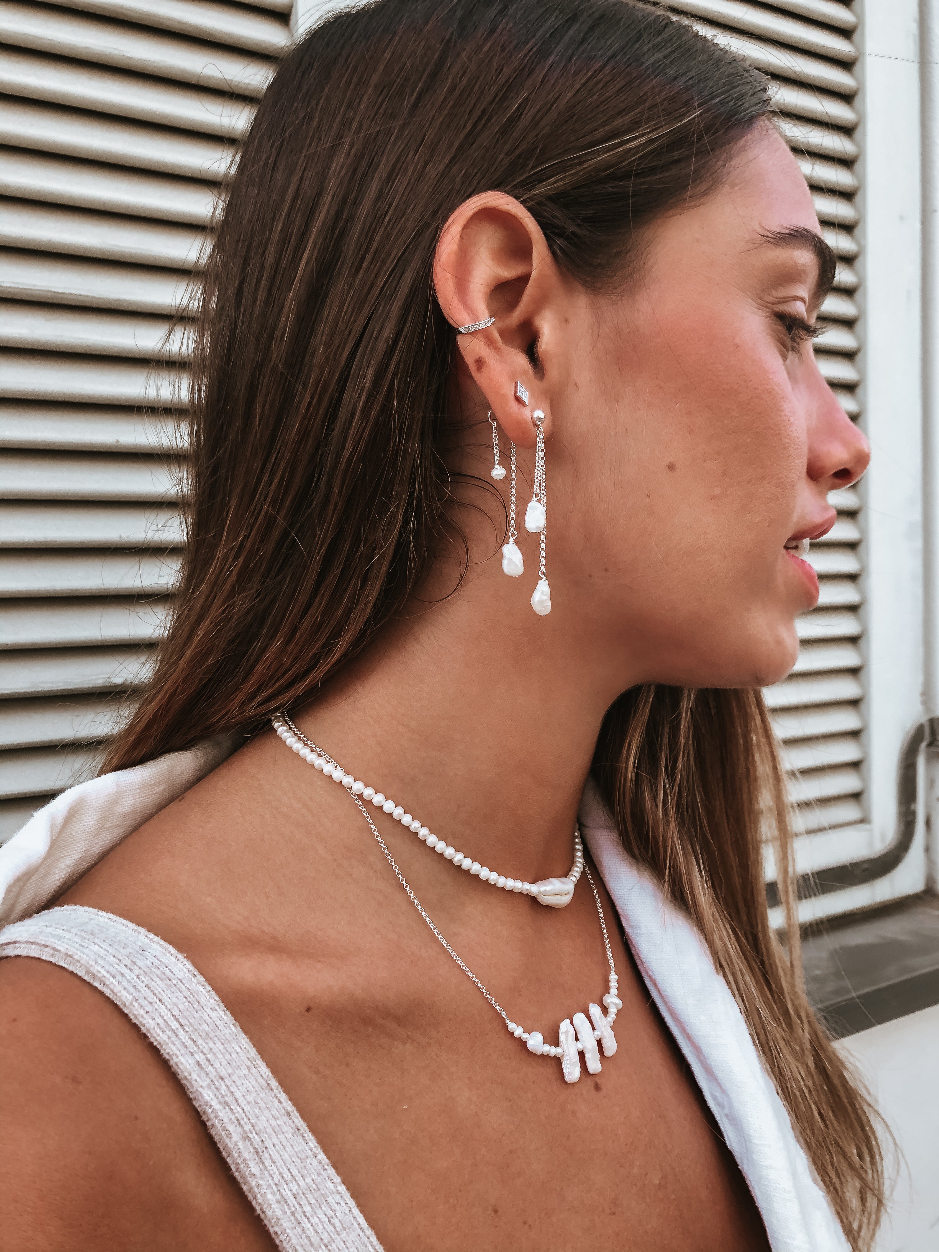 עגילי לידיה כסף 925