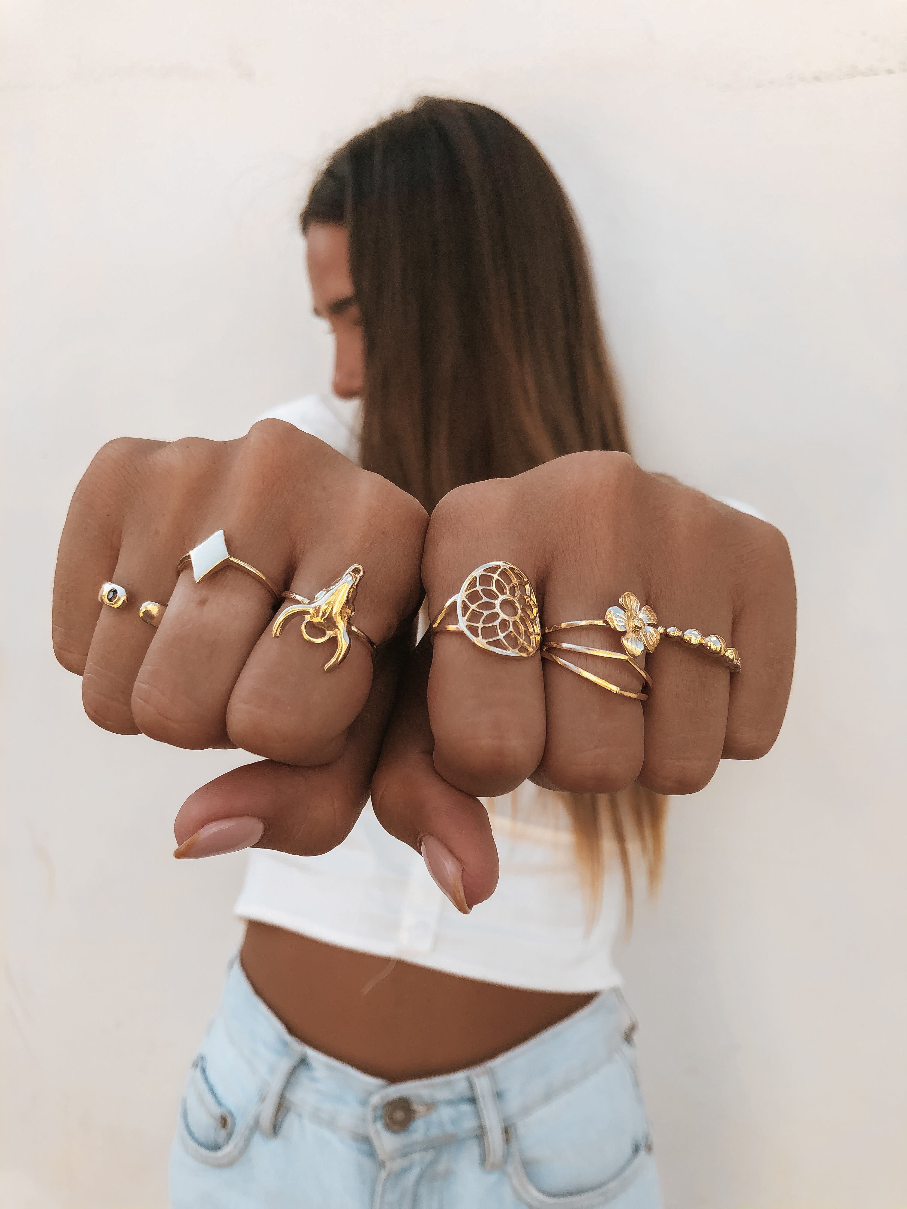 טבעת מור ציפוי זהב