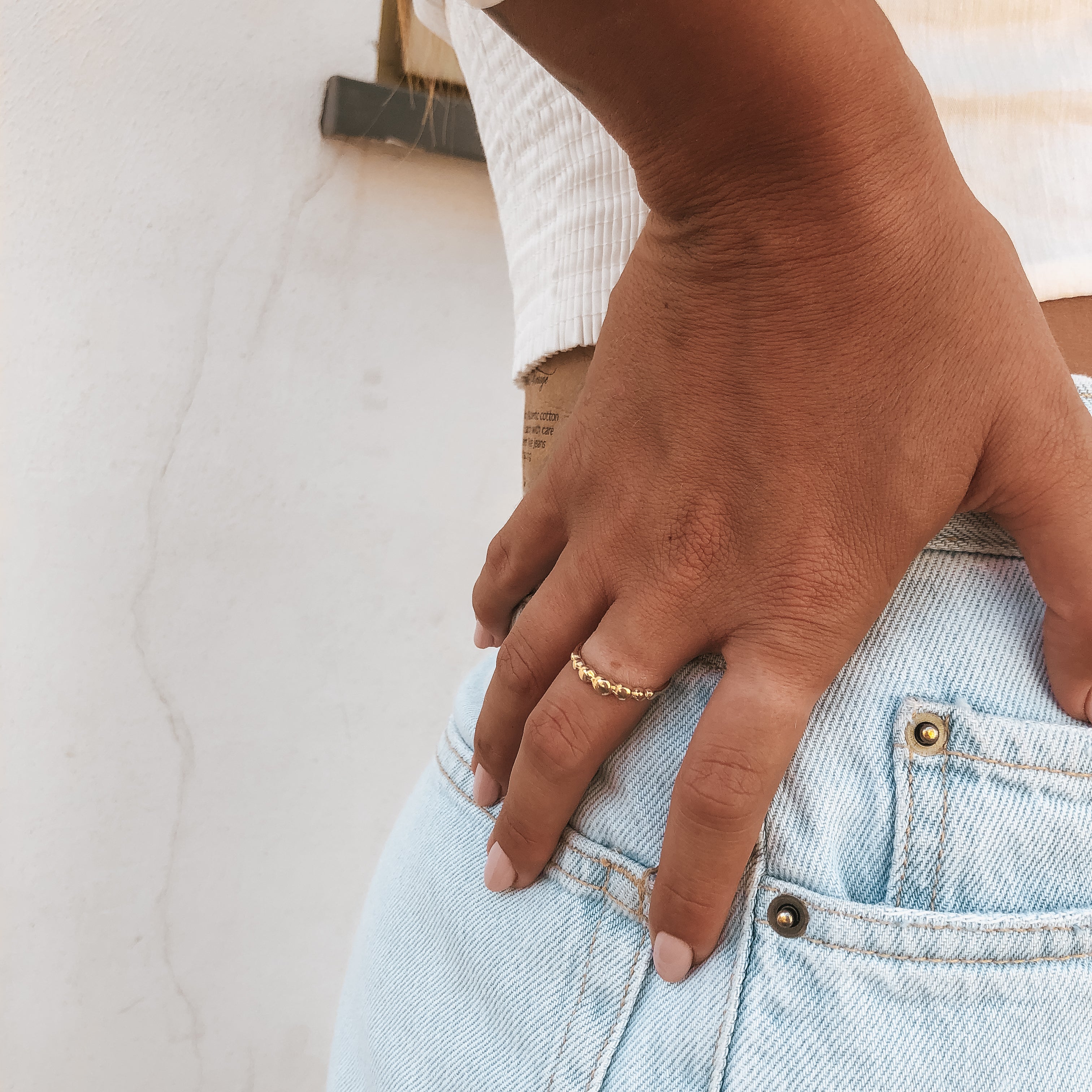 טבעת מור ציפוי זהב