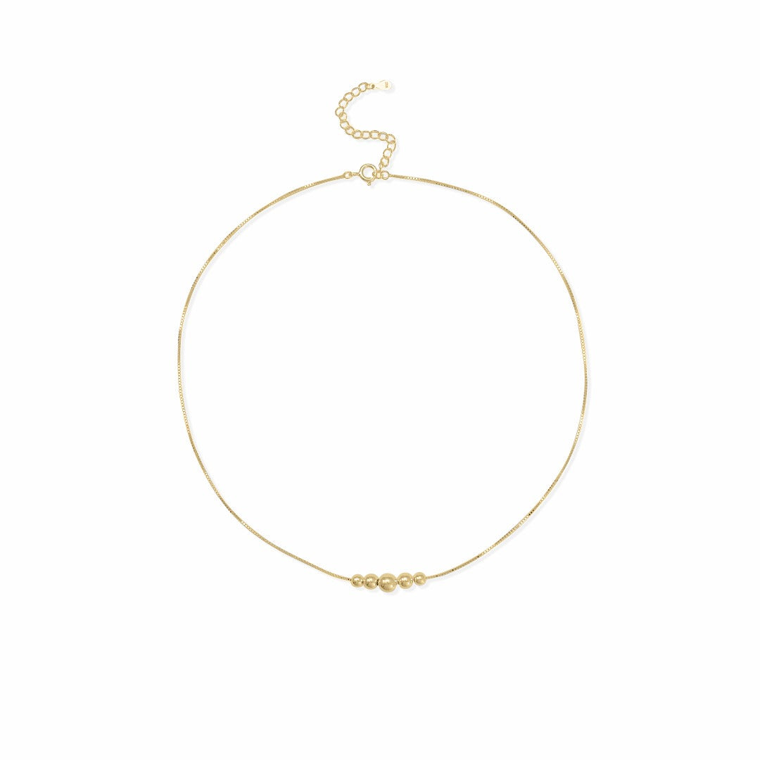 שרשרת סנואו ציפוי זהב