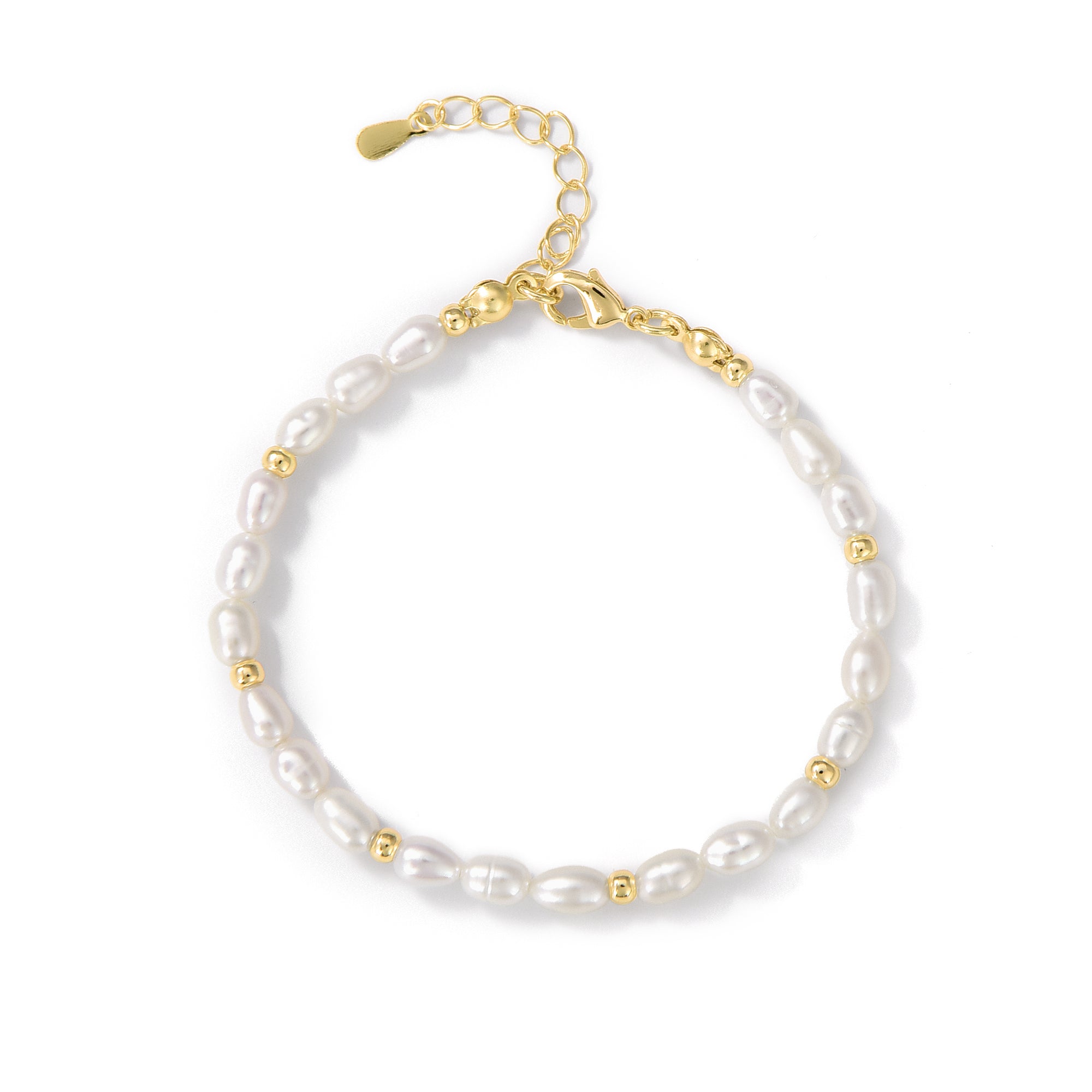 צמיד מישל ציפוי זהב