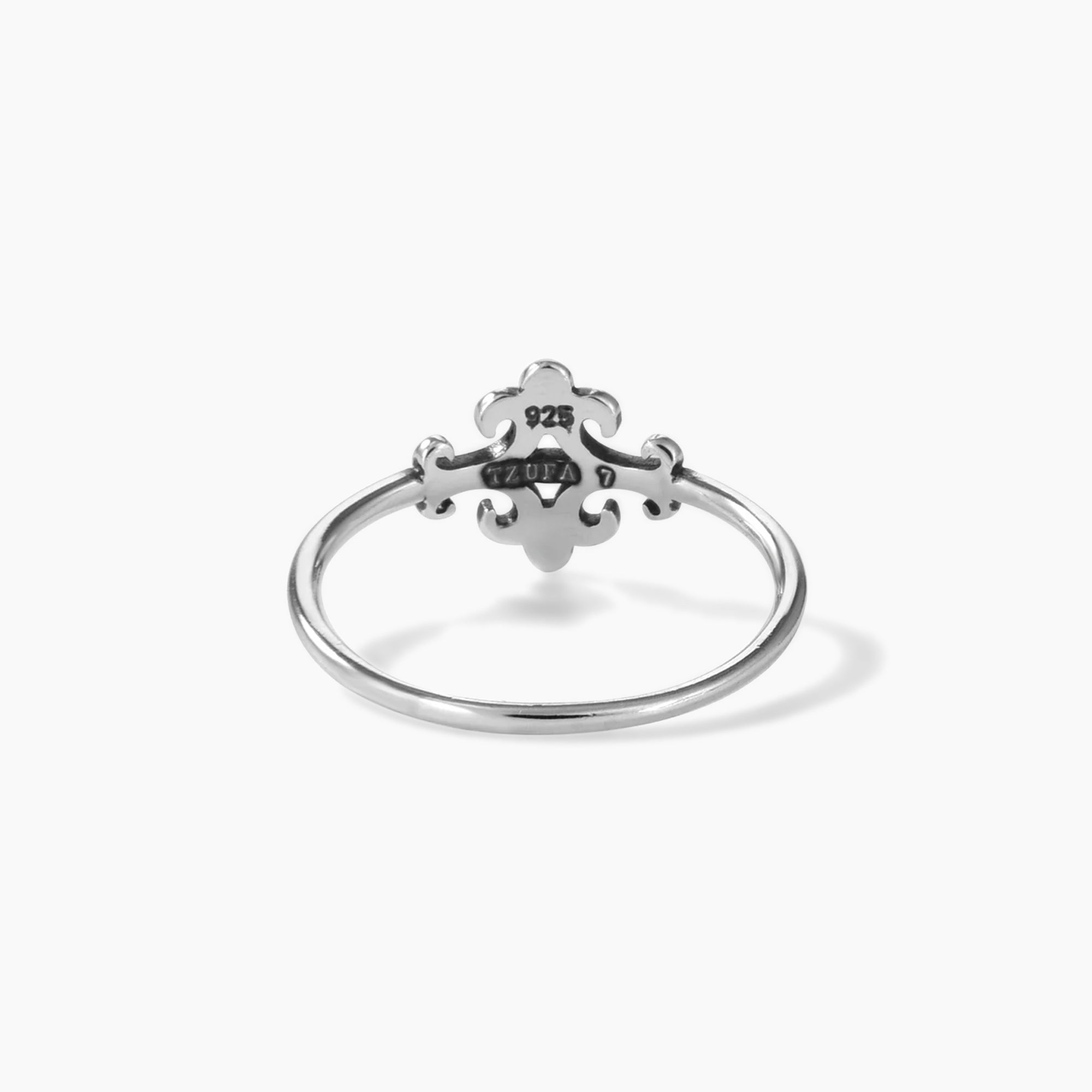 טבעת אשלי כסף 925