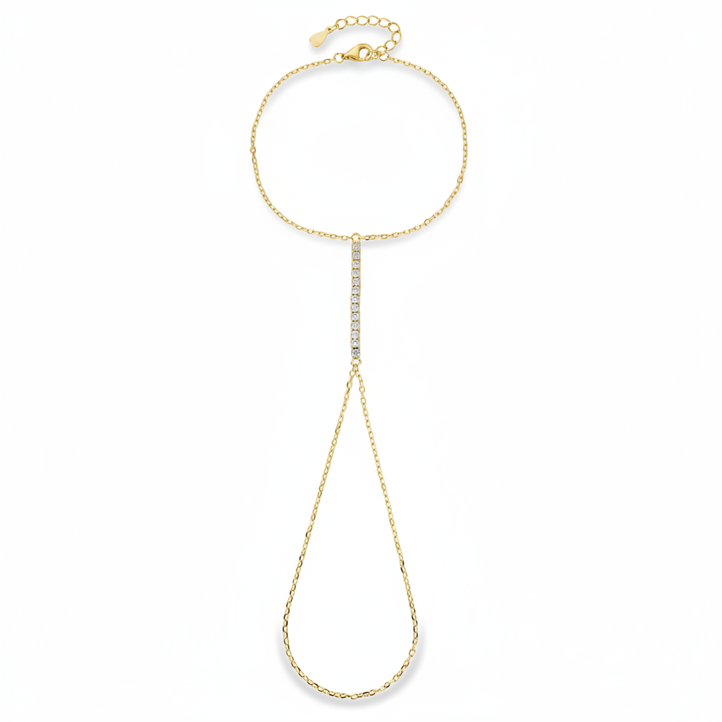 צמיד אלין ציפוי זהב