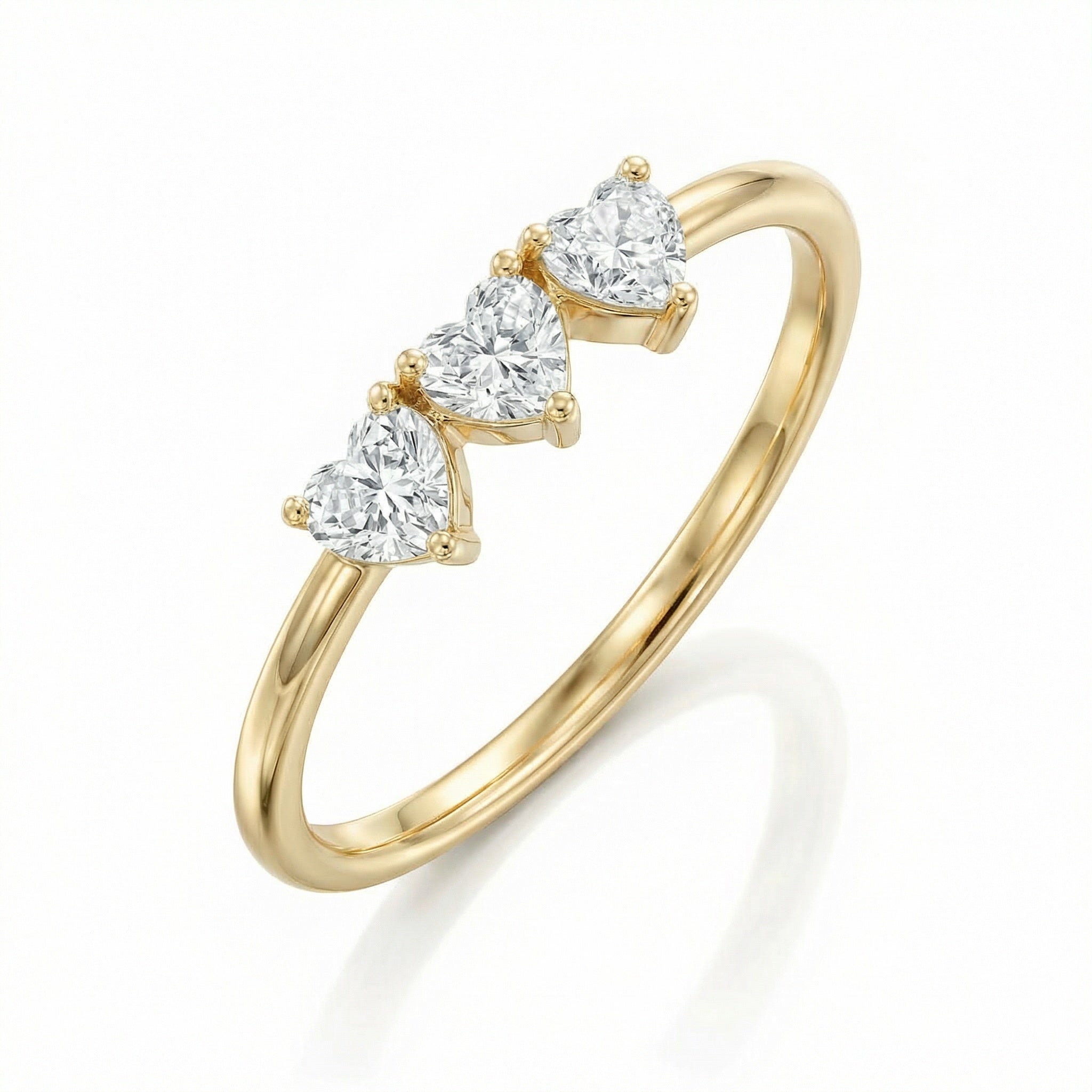 טבעת לורי ציפוי זהב