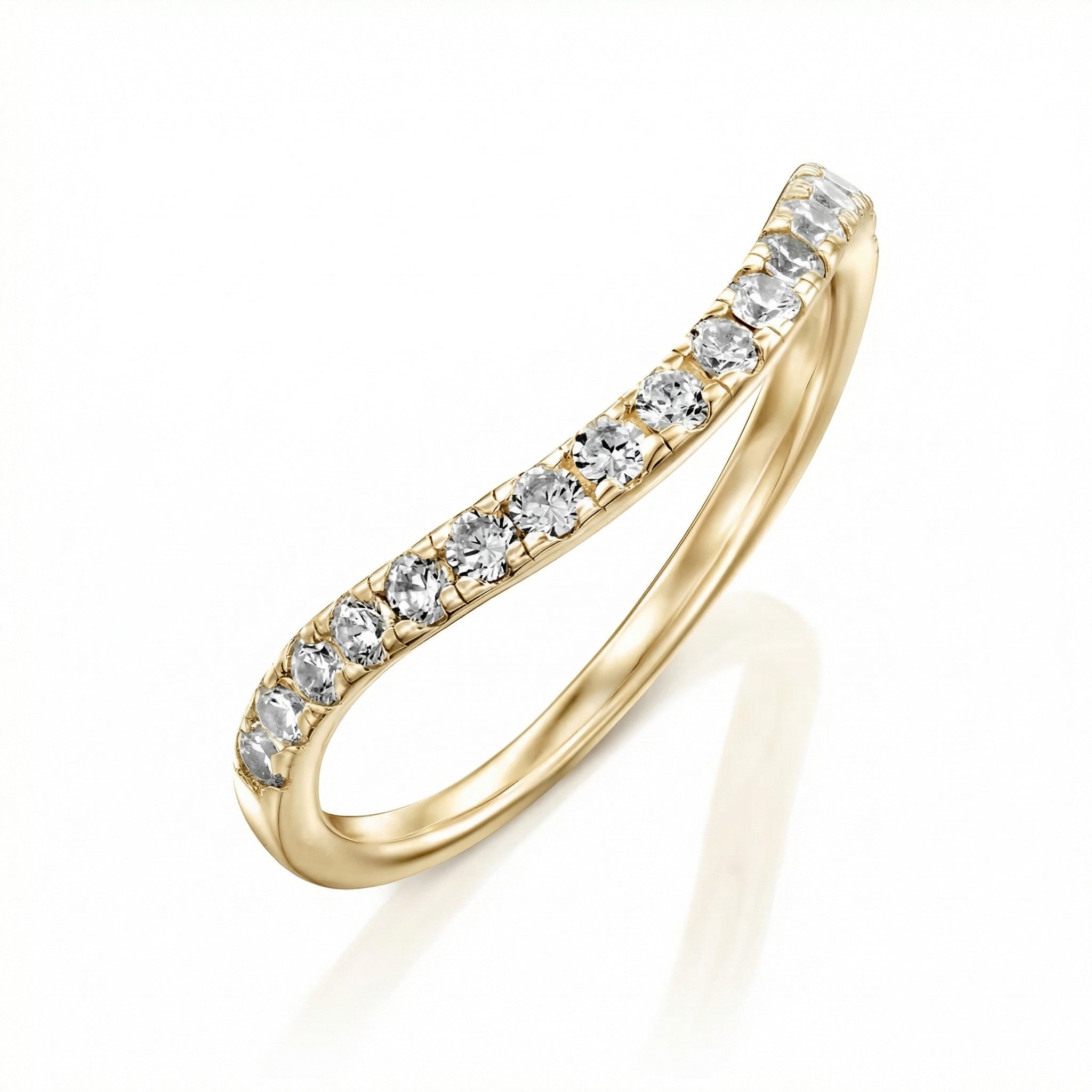 טבעת זינק ציפוי זהב