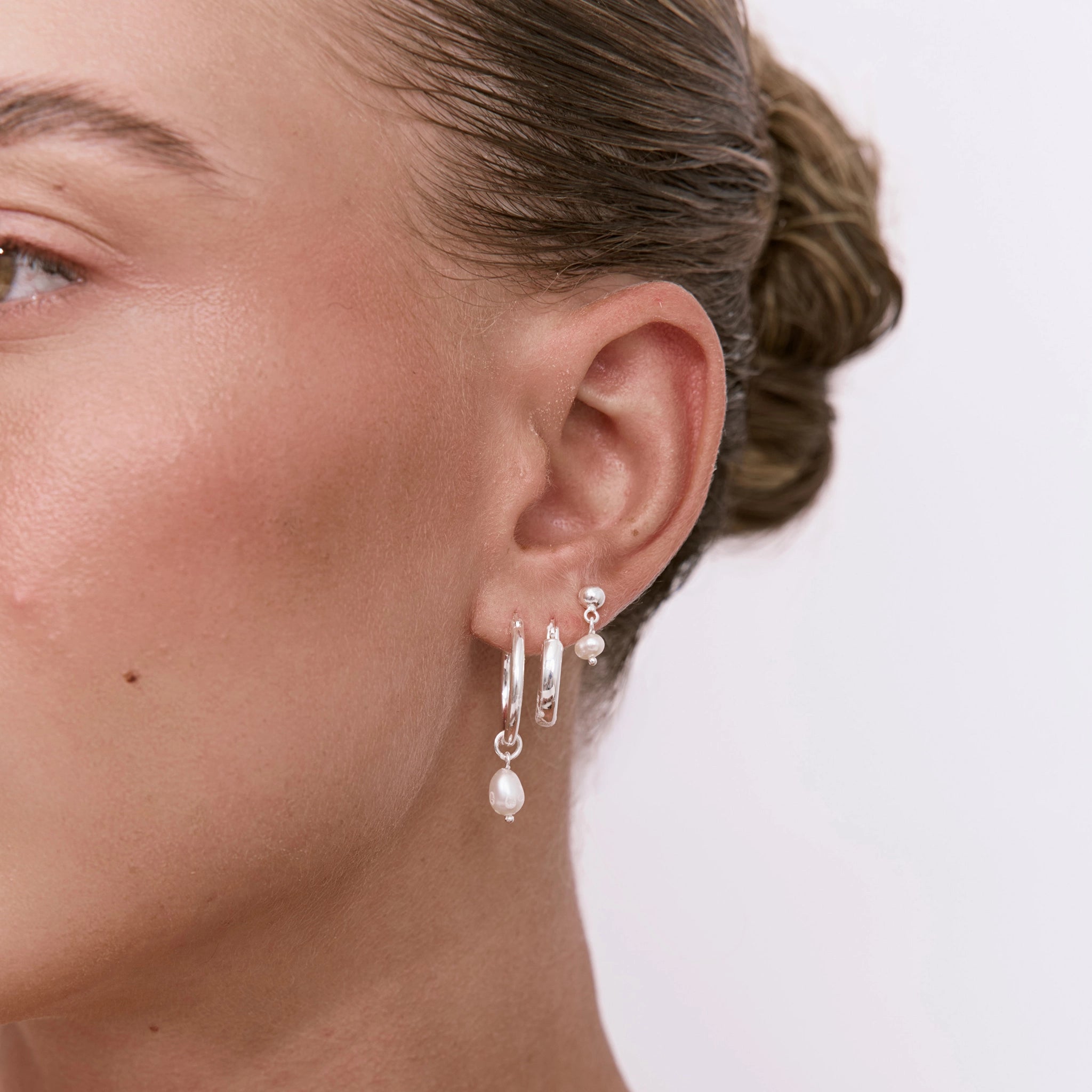 סט גרטה כסף 925