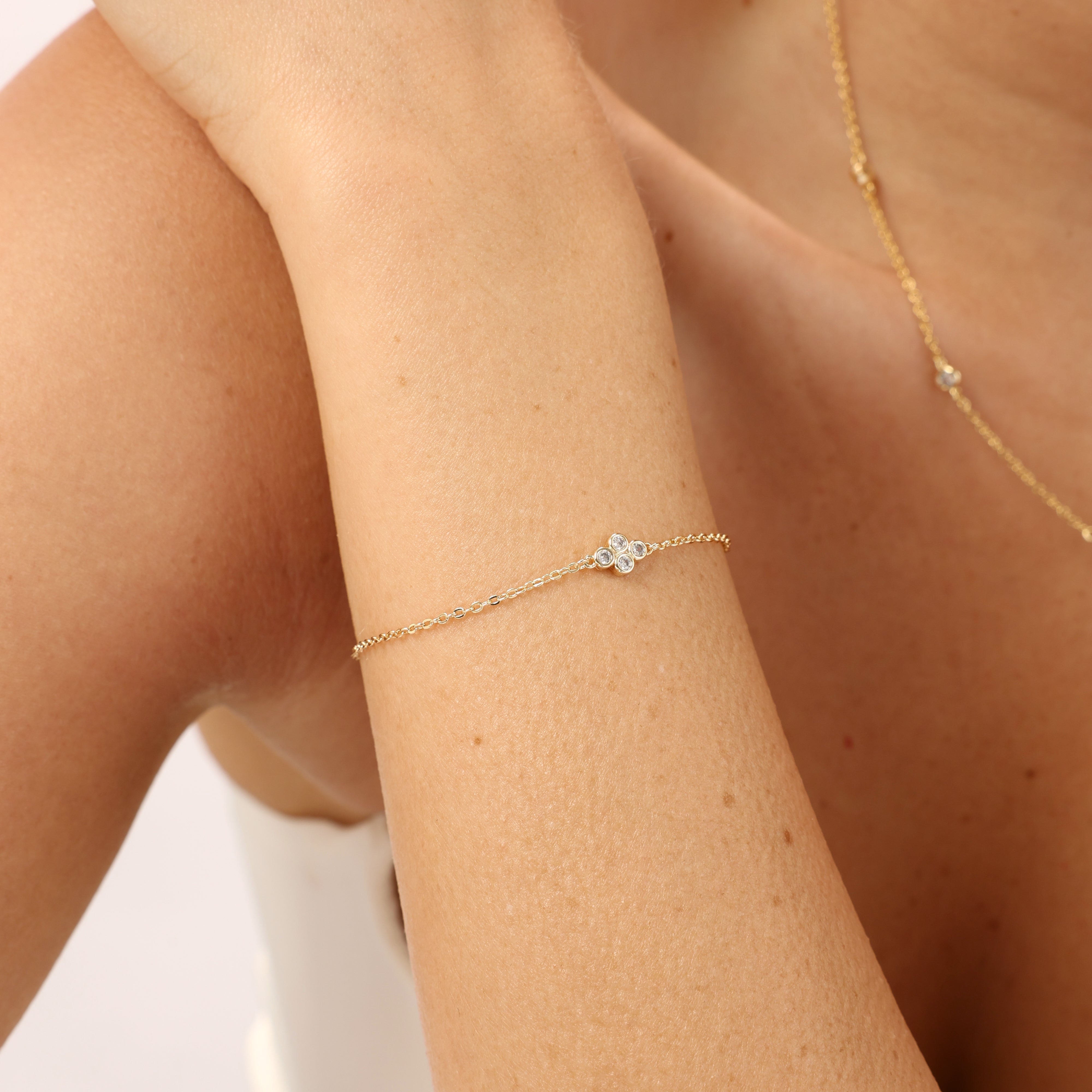 צמיד אנסטסיה ציפוי זהב