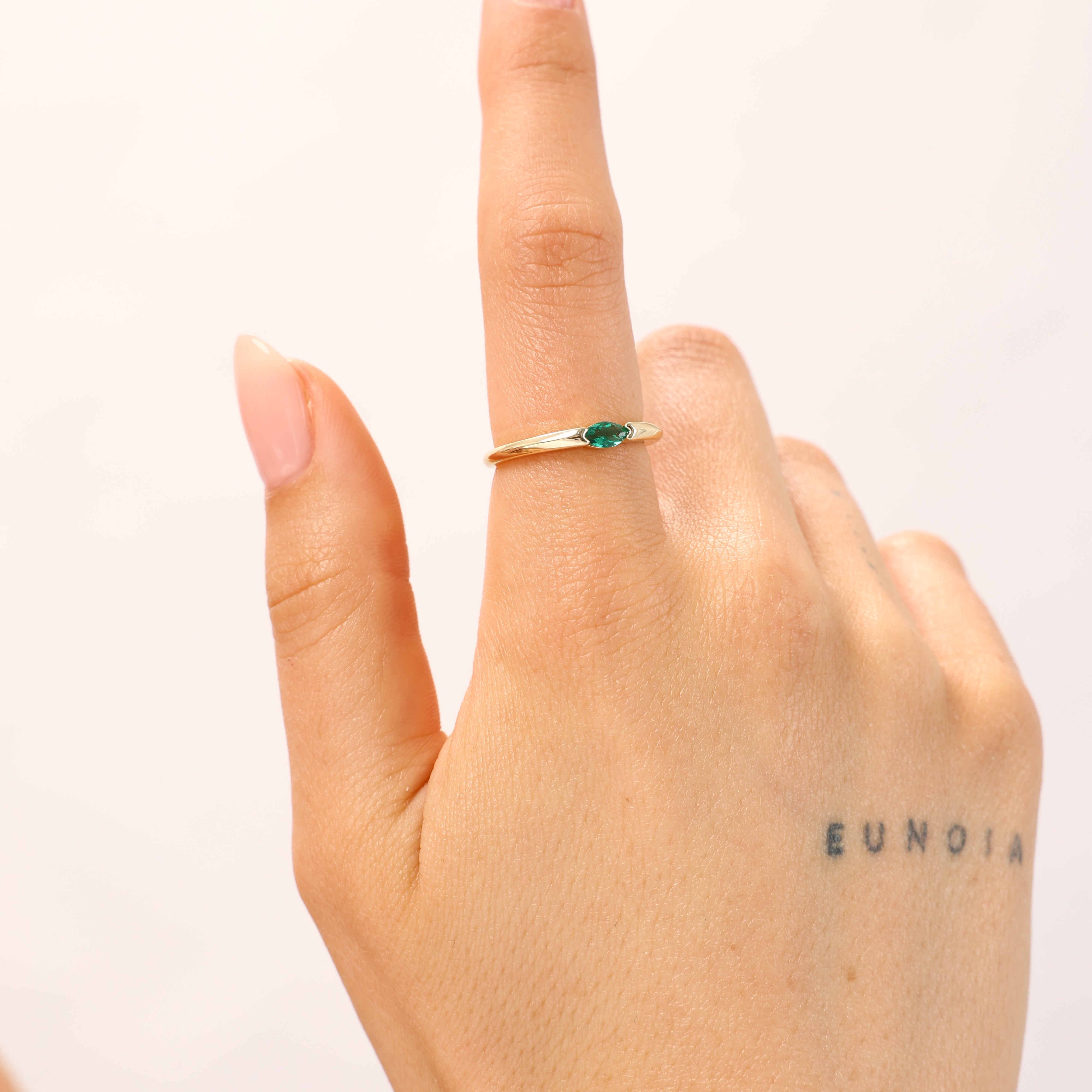 טבעת ויויאן ציפוי זהב