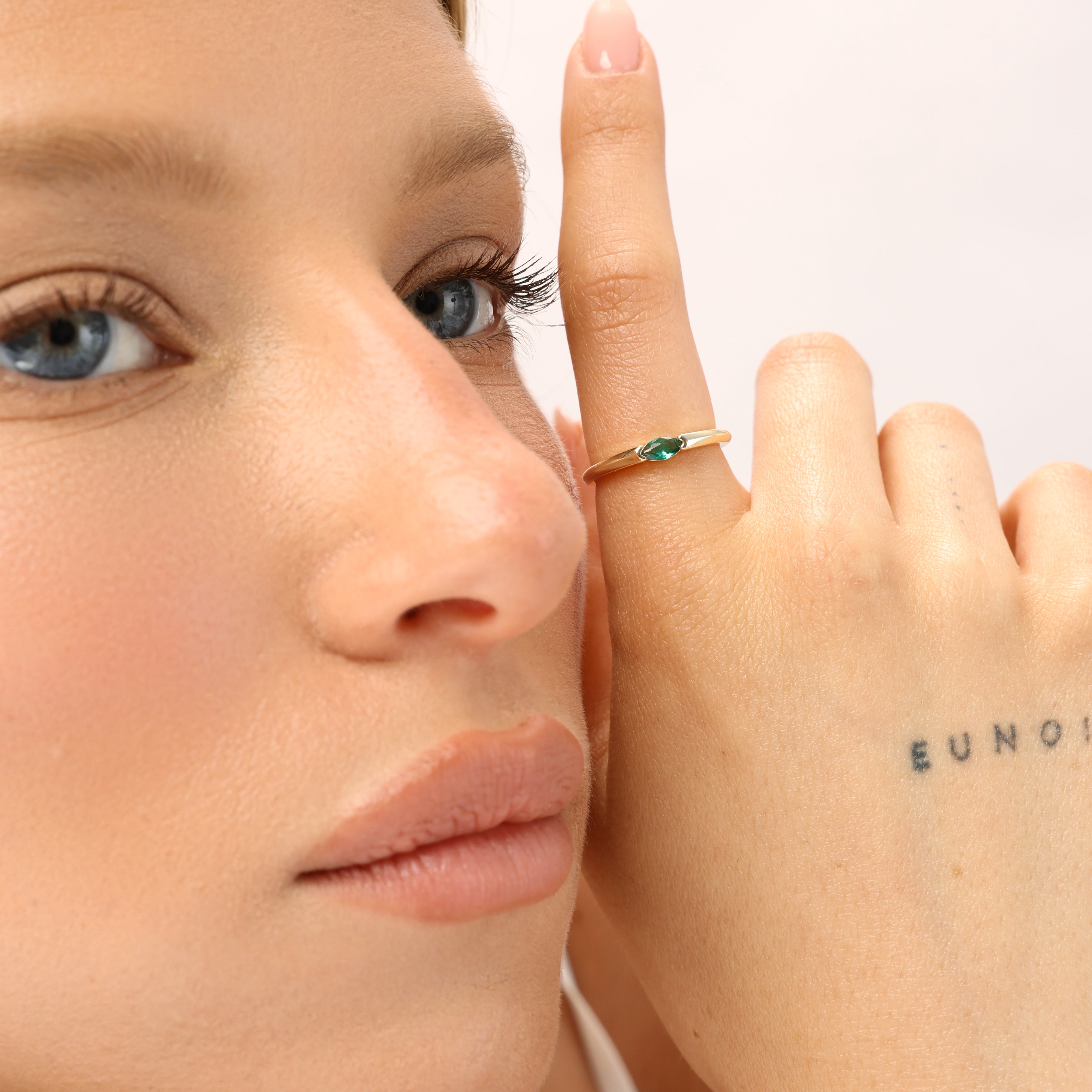 טבעת ויויאן ציפוי זהב