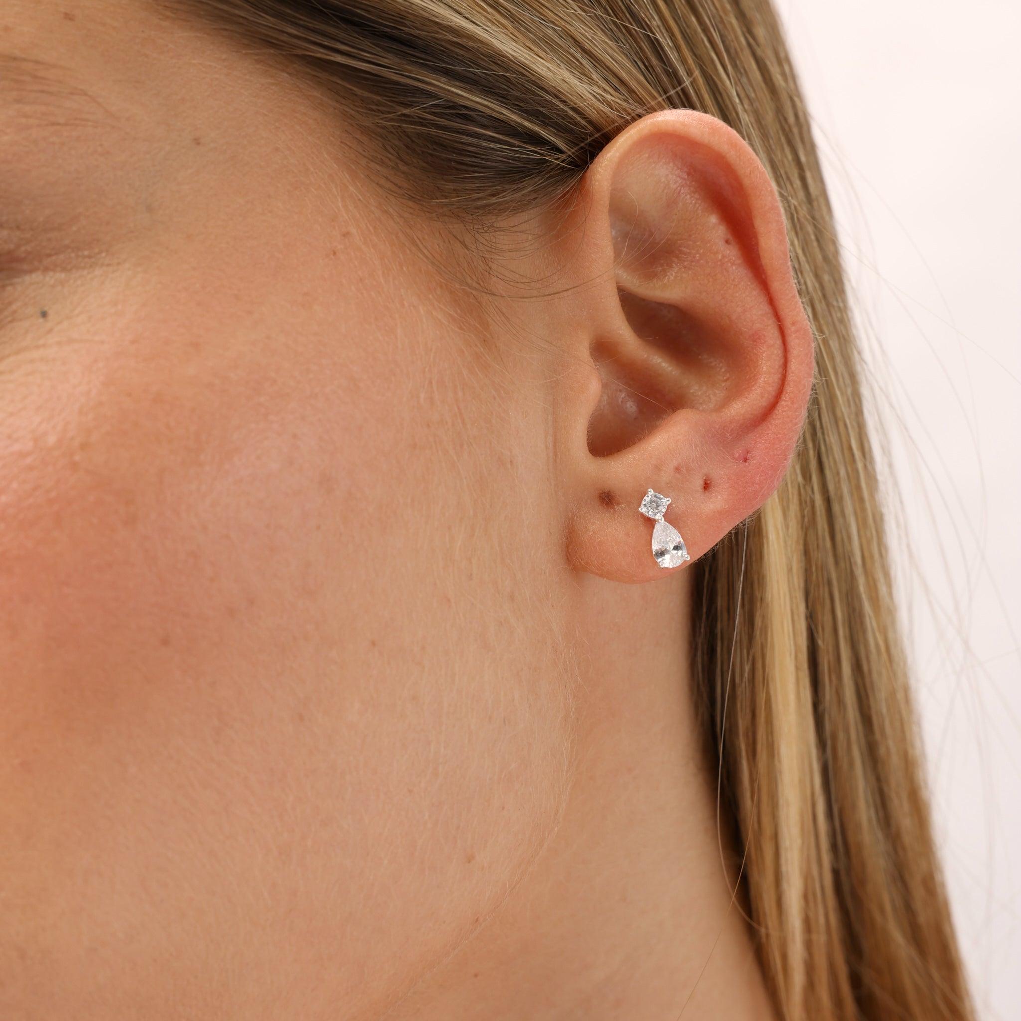 עגילי ג'ורדן כסף 925