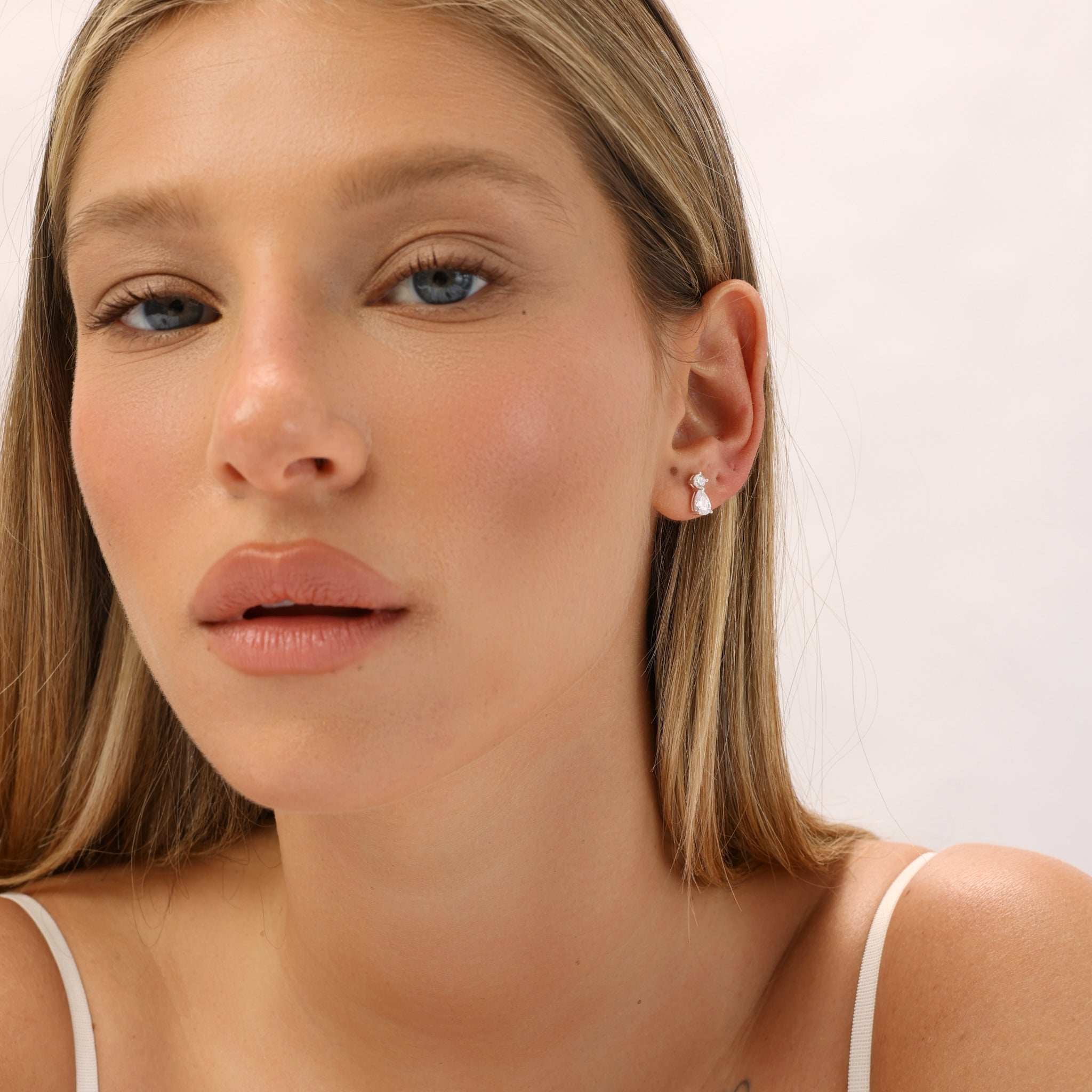 עגילי ג'ורדן כסף 925