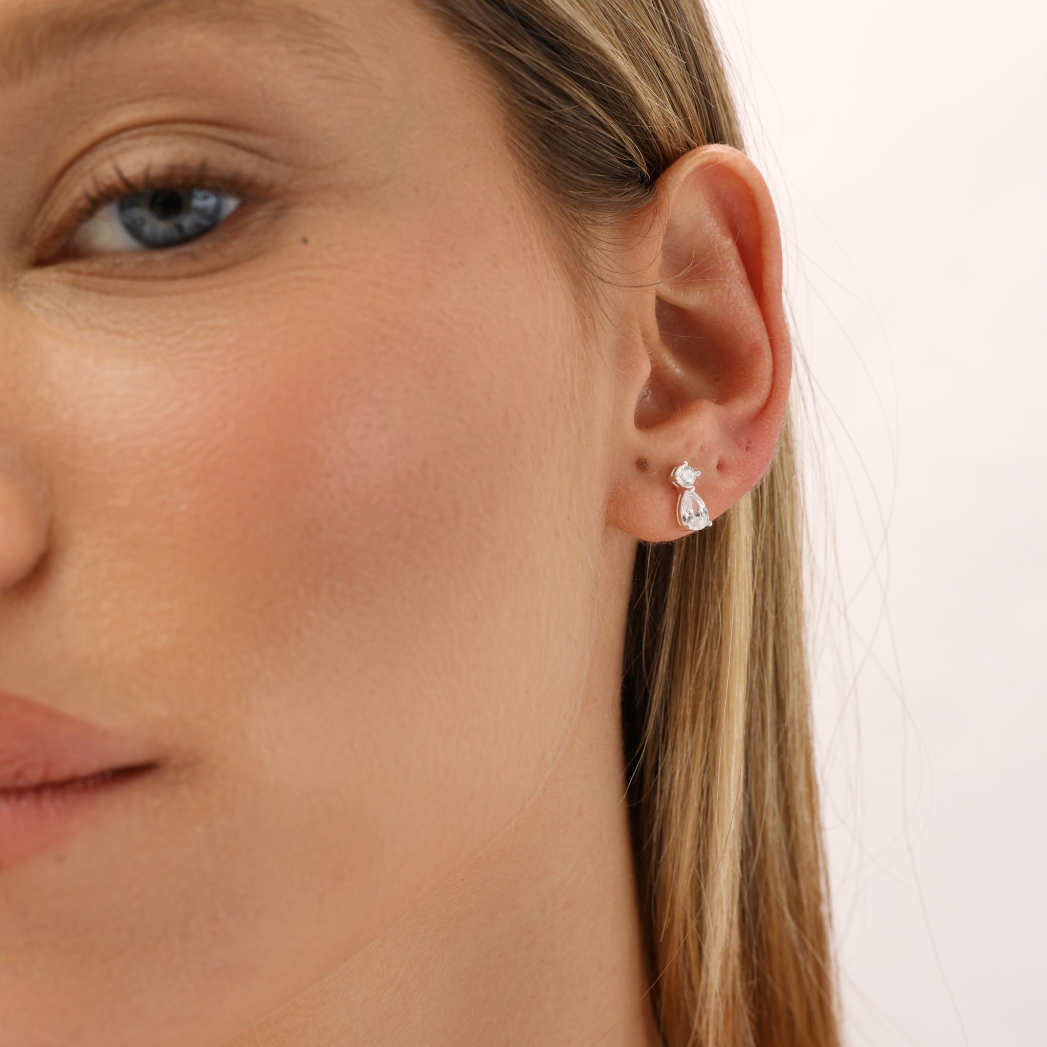 עגילי ג'ורדן כסף 925