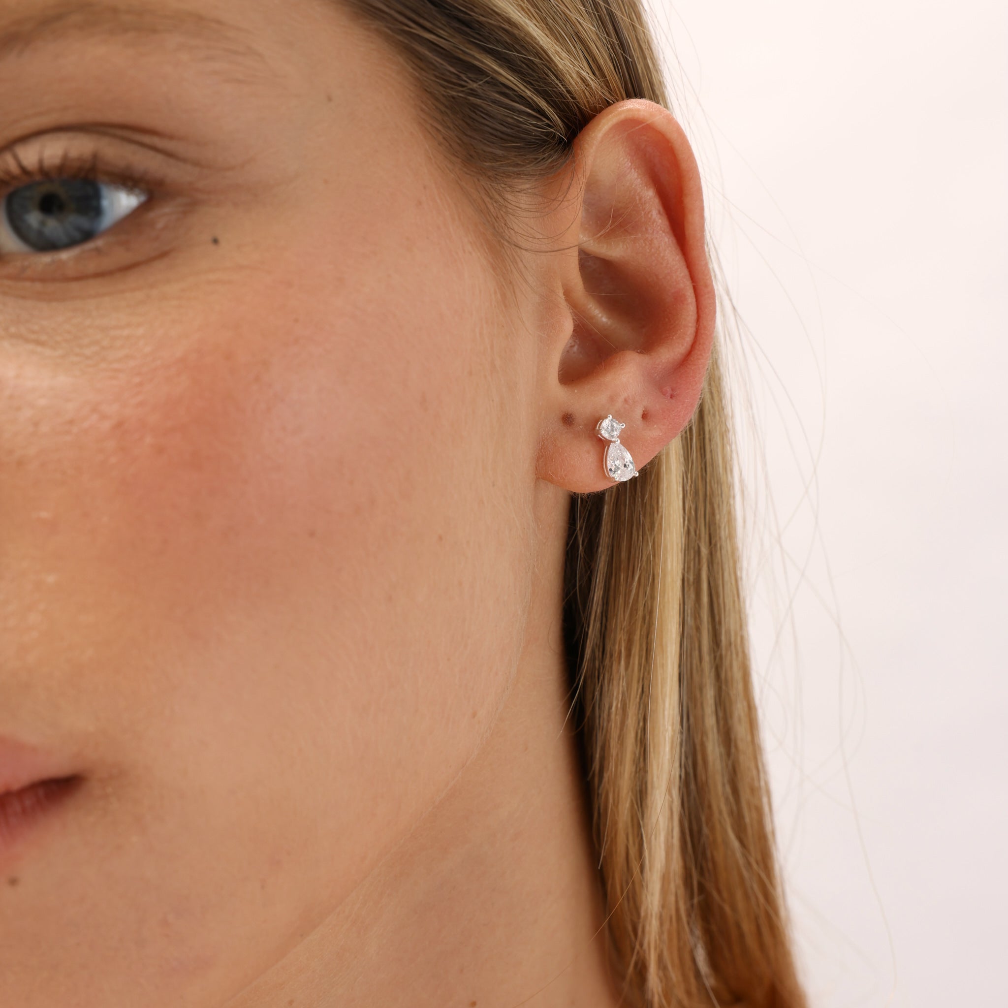 עגילי ג'ורדן כסף 925