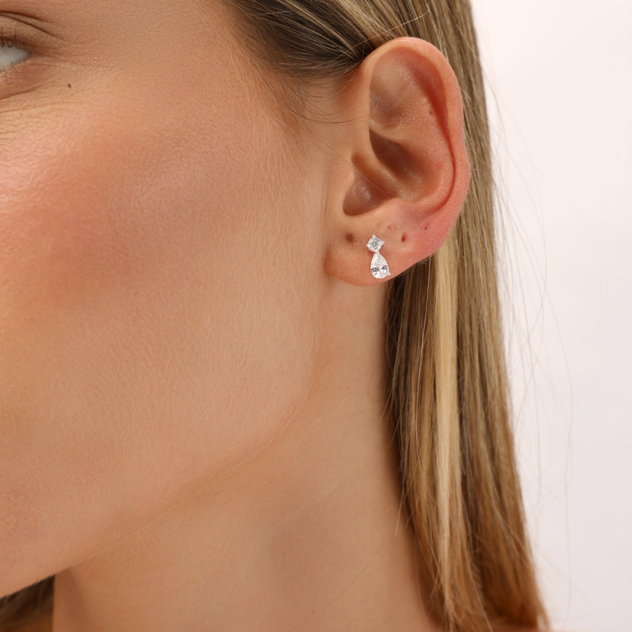 עגילי ג'ורדן כסף 925