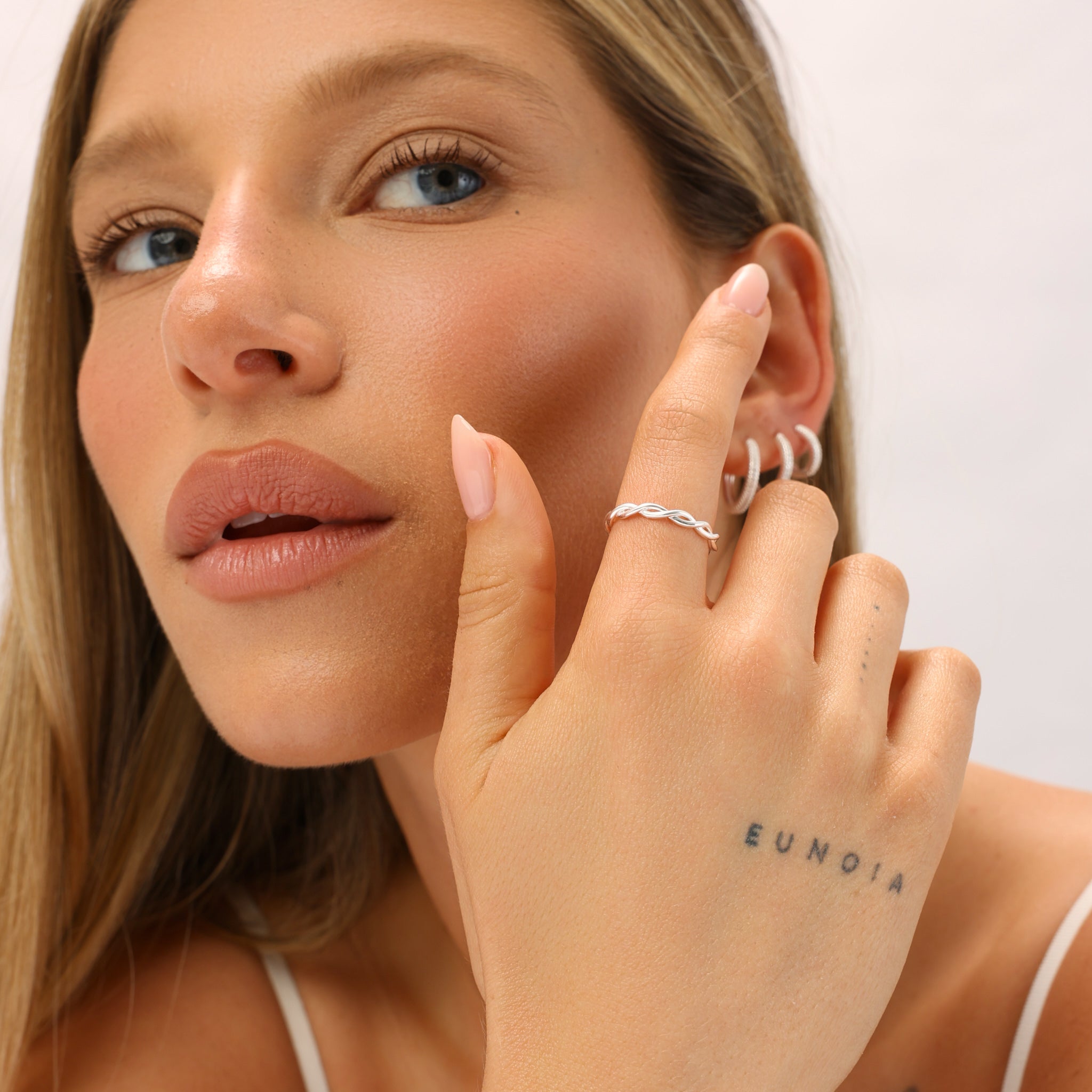 טבעת לופ כסף 925