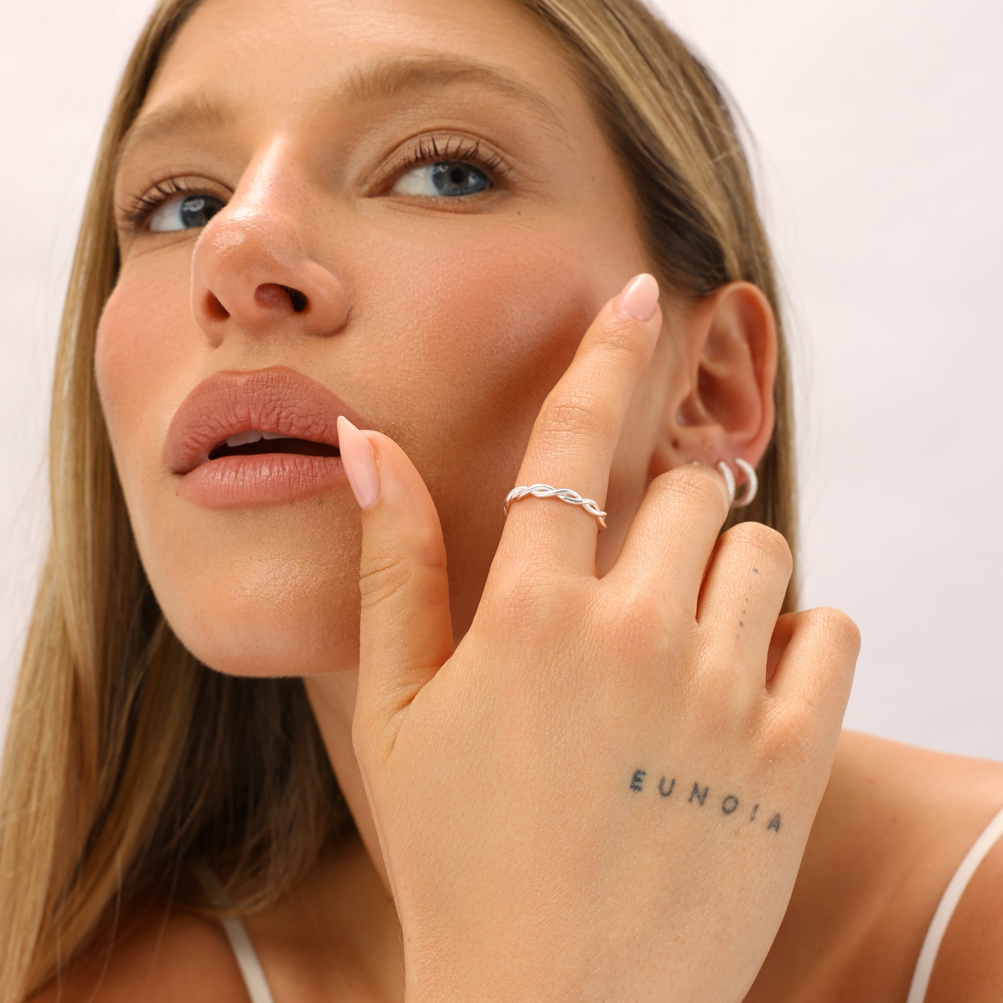 טבעת לופ כסף 925