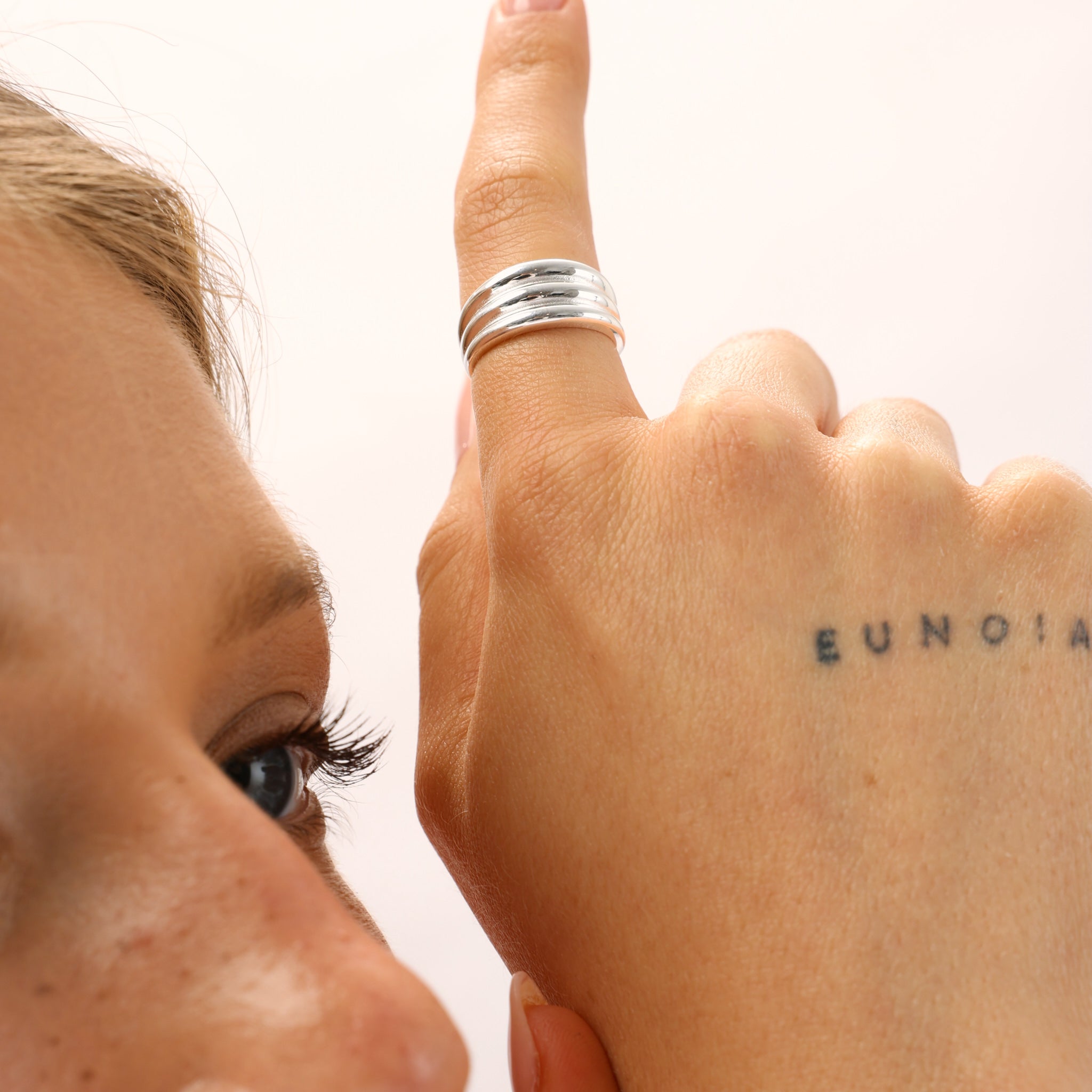 טבעת ליר כסף 925