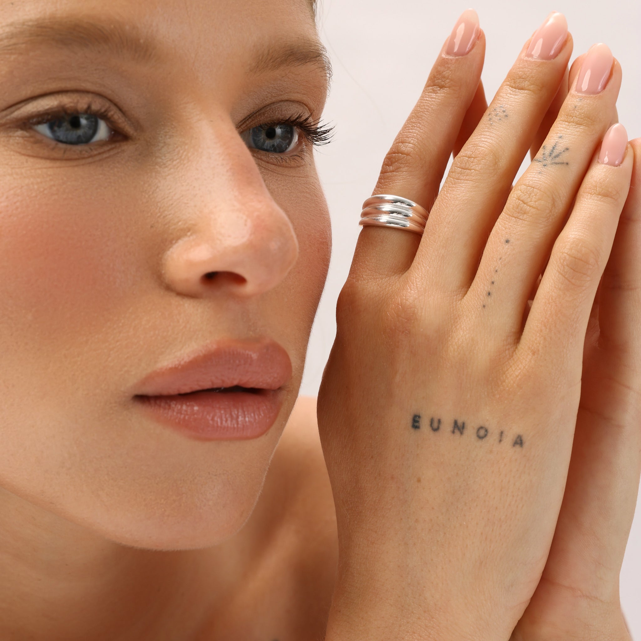 טבעת ליר כסף 925