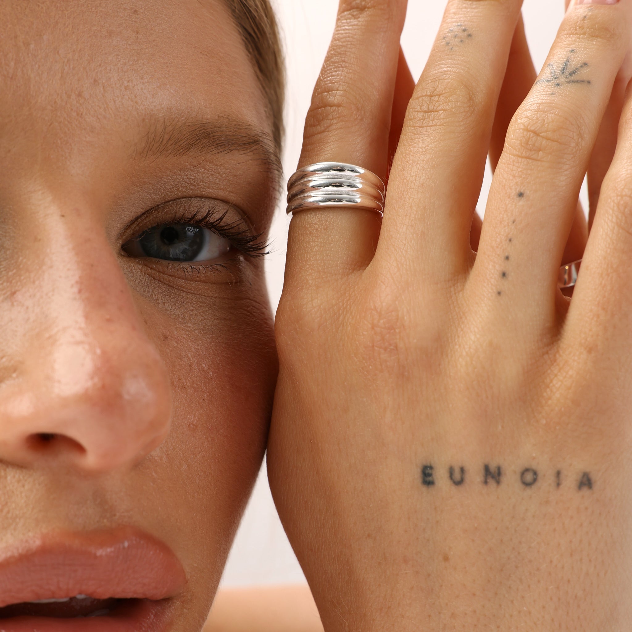 טבעת ליר כסף 925