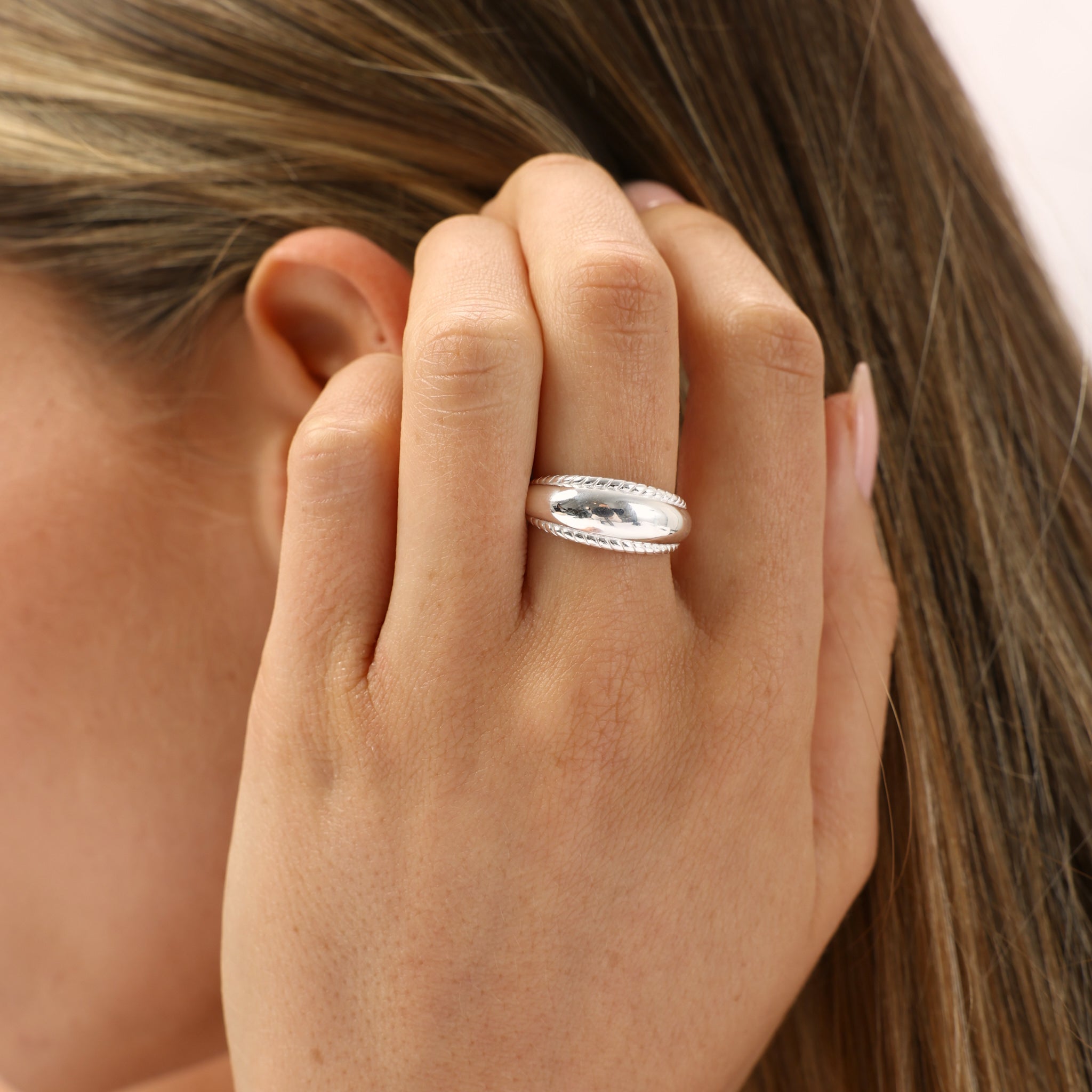 טבעת לארה כסף 925