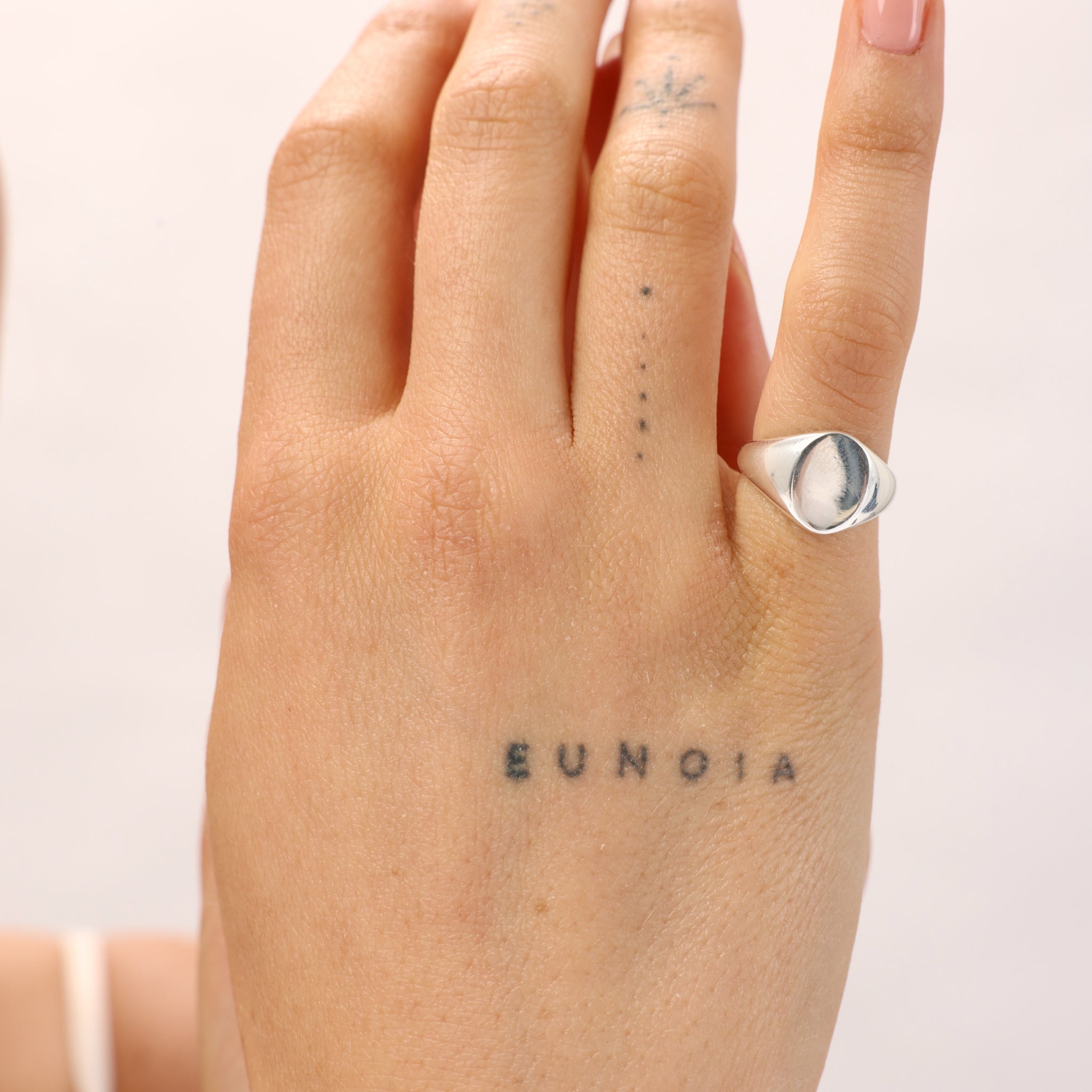 טבעת מיני בלה כסף 925